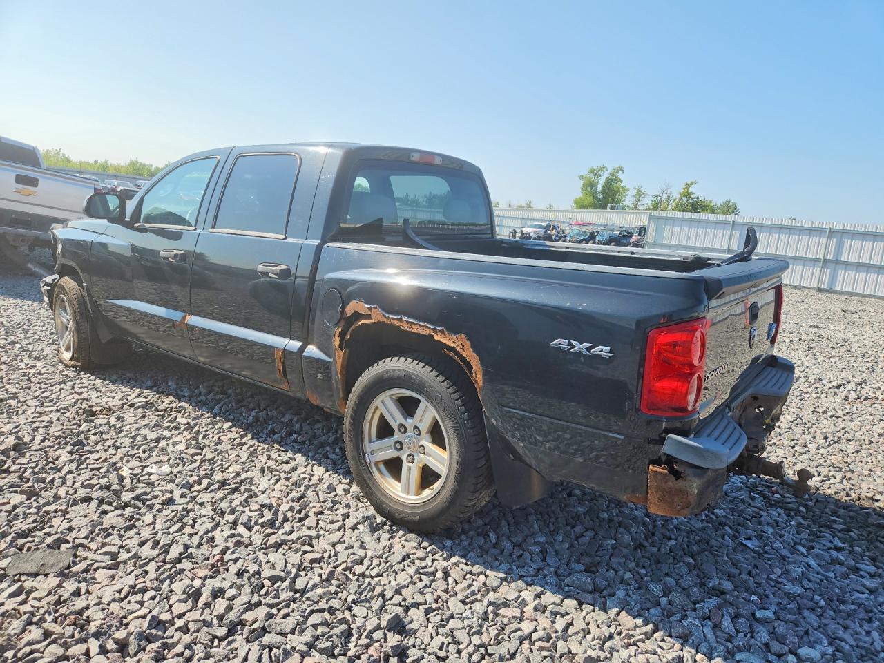 2008 Dodge Dakota Sxt Black vin: 1D7HW38K28S613221
