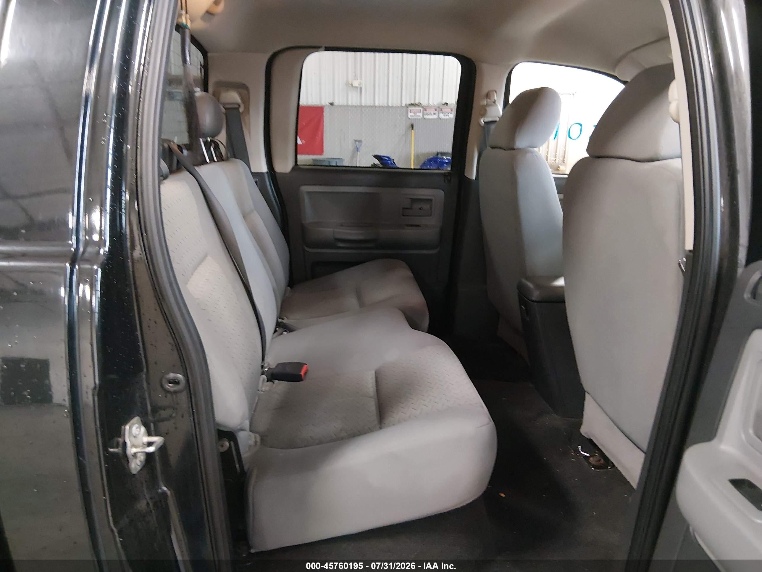 2008 Dodge Dakota Sxt/bighorn/lonestar Черный vin: 1D7HW38K48S590833
