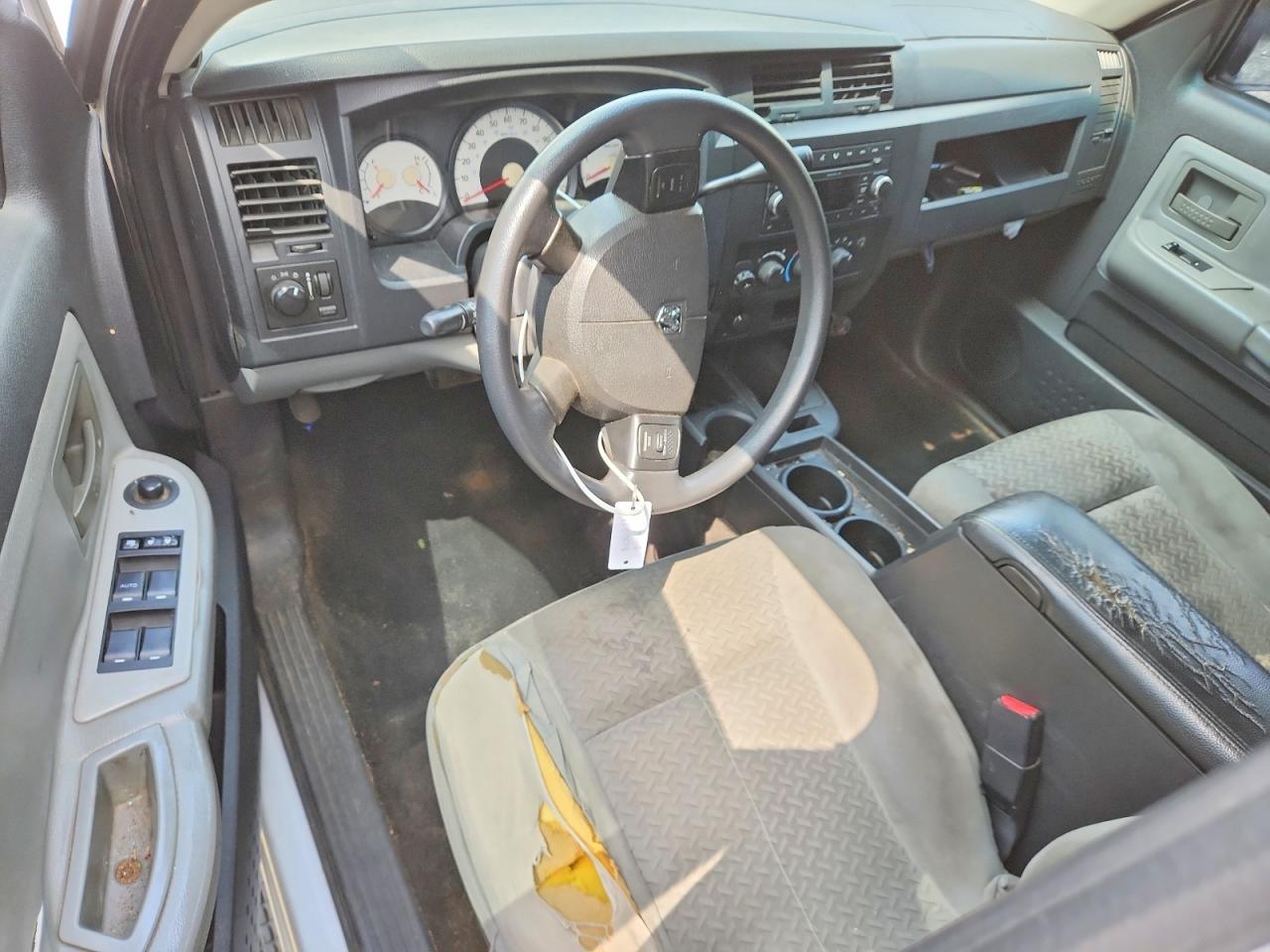 2008 Dodge Dakota Sxt Silver vin: 1D7HW38K48S632837