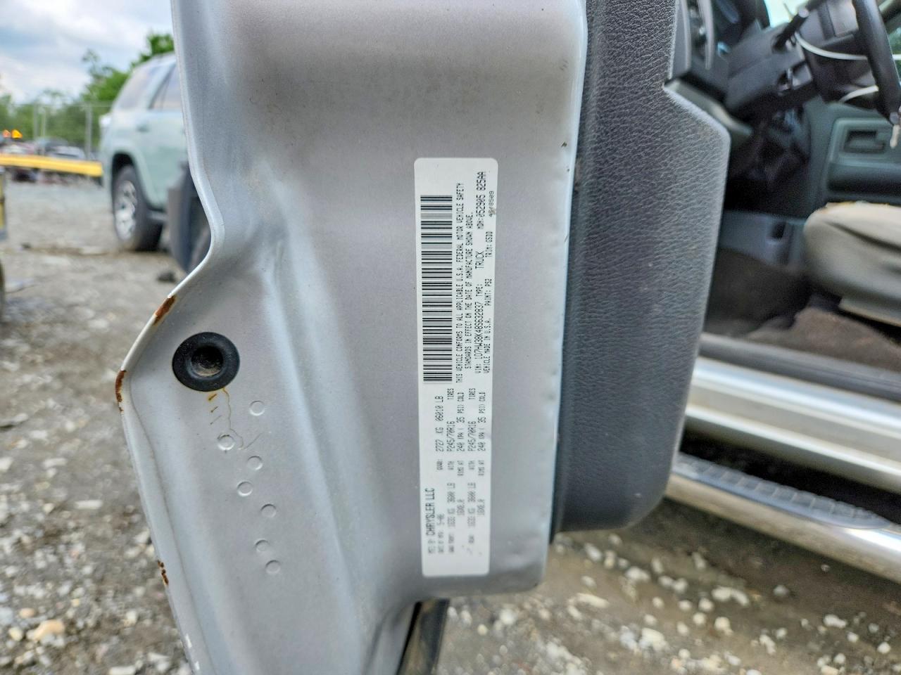 2008 Dodge Dakota Sxt Silver vin: 1D7HW38K48S632837