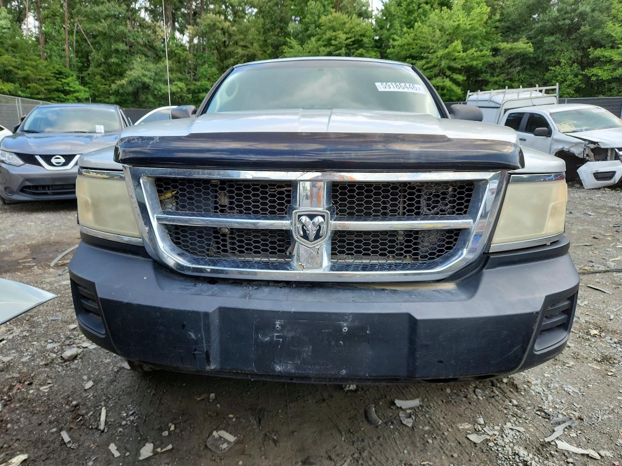 2008 Dodge Dakota Sxt Silver vin: 1D7HW38K48S632837