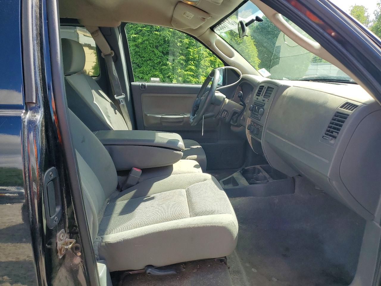 2006 Dodge Dakota Slt Black vin: 1D7HW42K06S527997