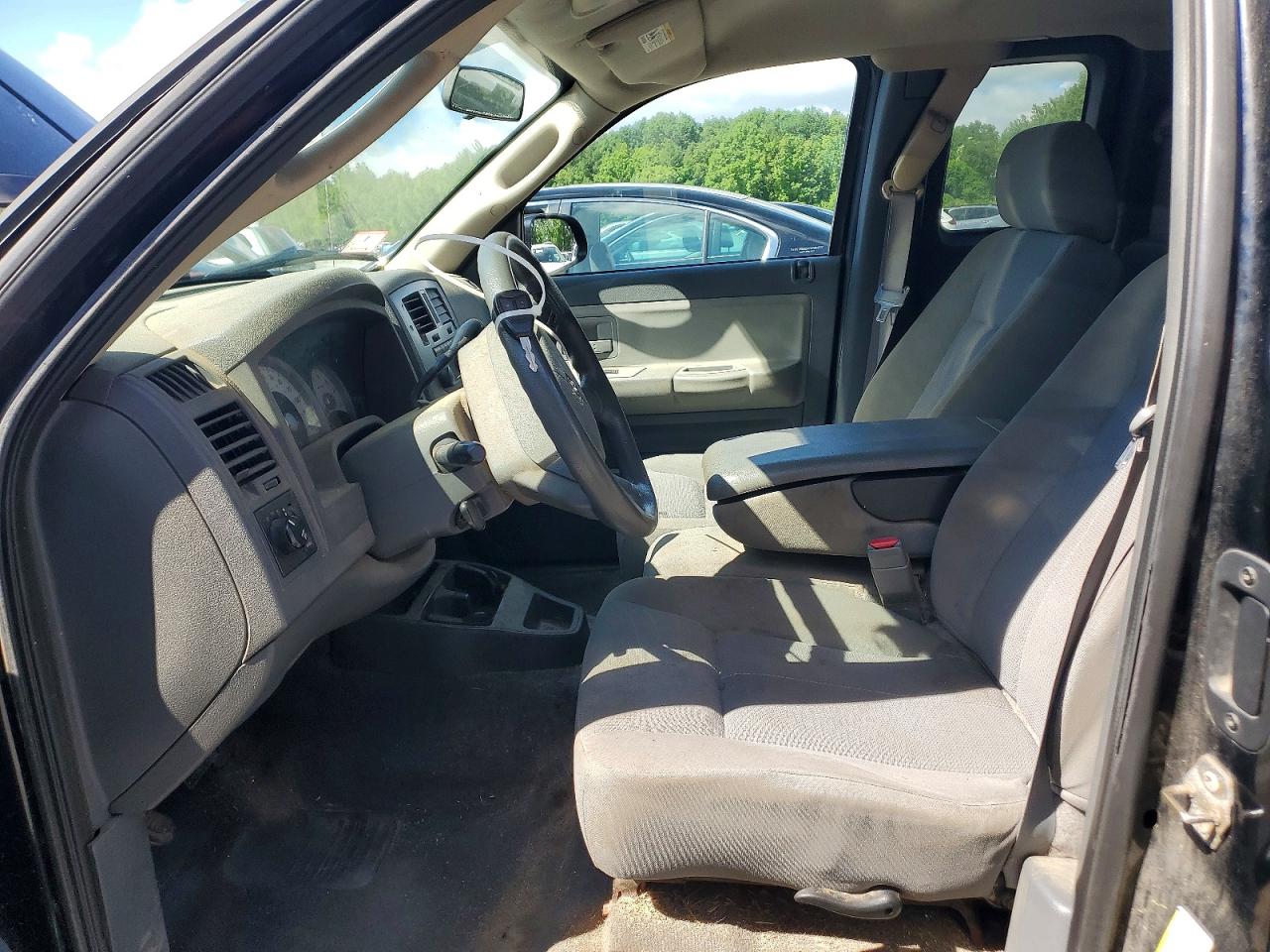 2006 Dodge Dakota Slt Black vin: 1D7HW42K06S527997