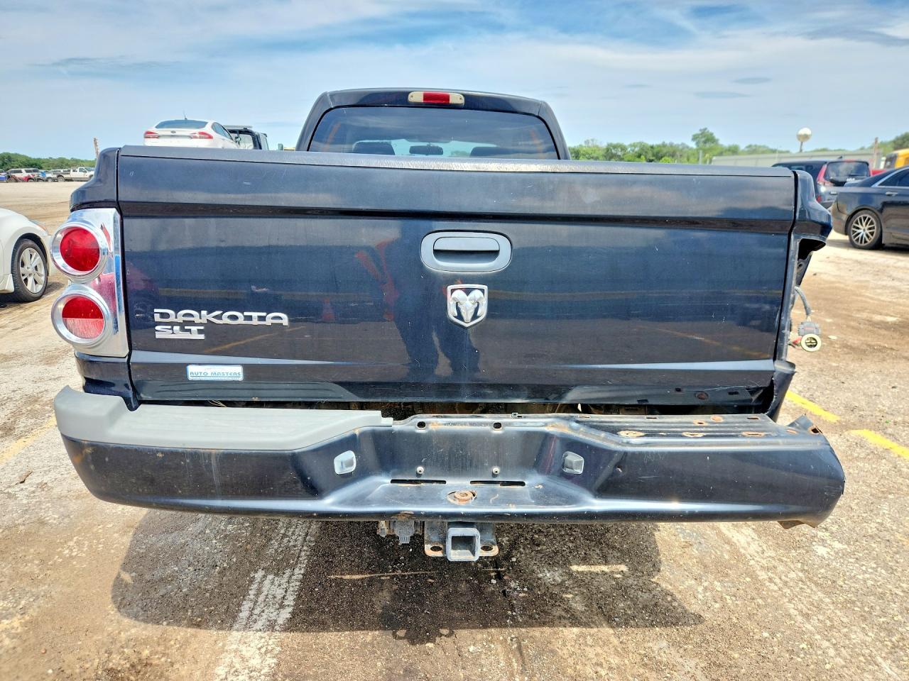 2007 Dodge Dakota Slt Black vin: 1D7HW42K07S148970