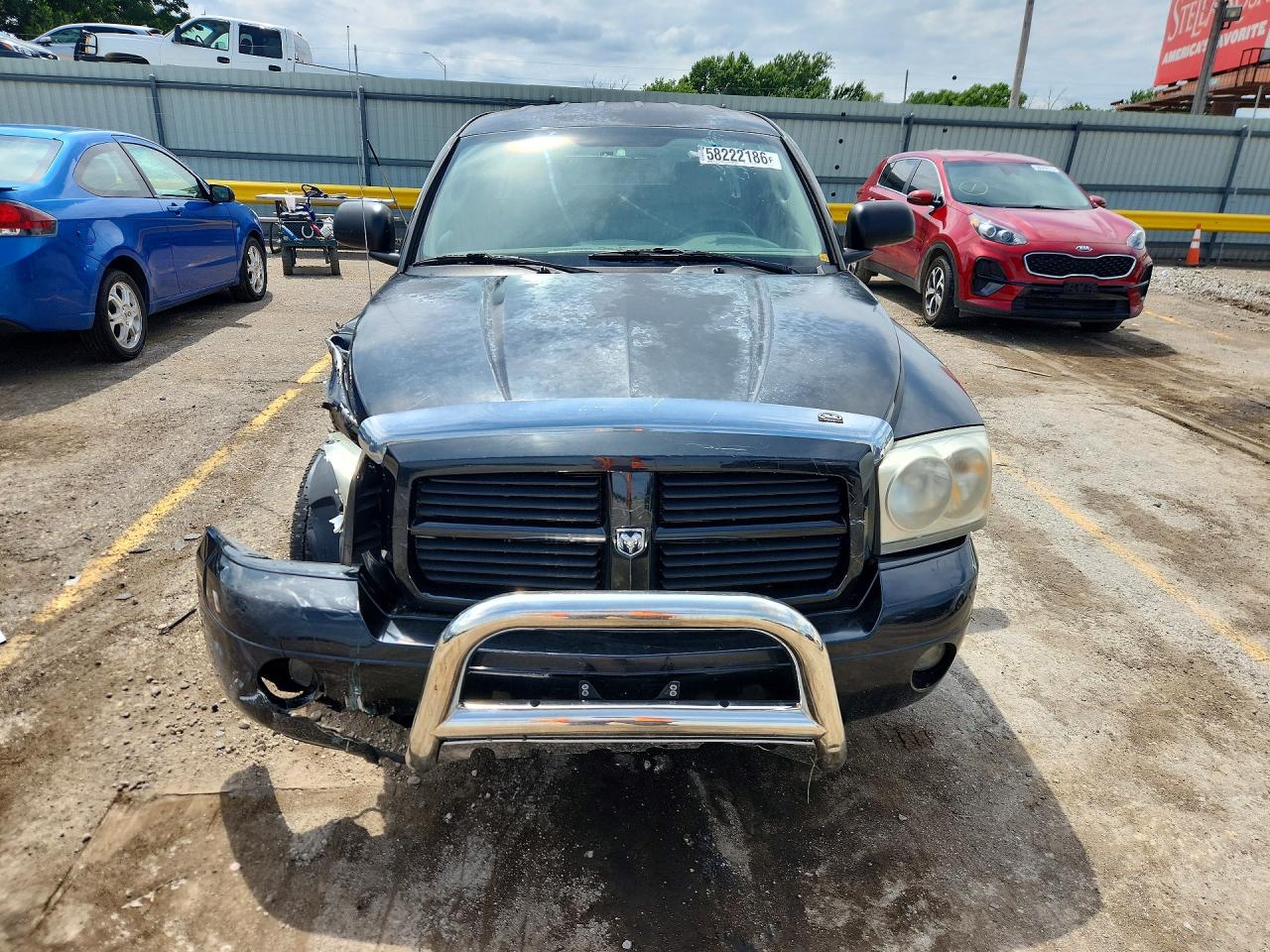2007 Dodge Dakota Slt Black vin: 1D7HW42K07S148970