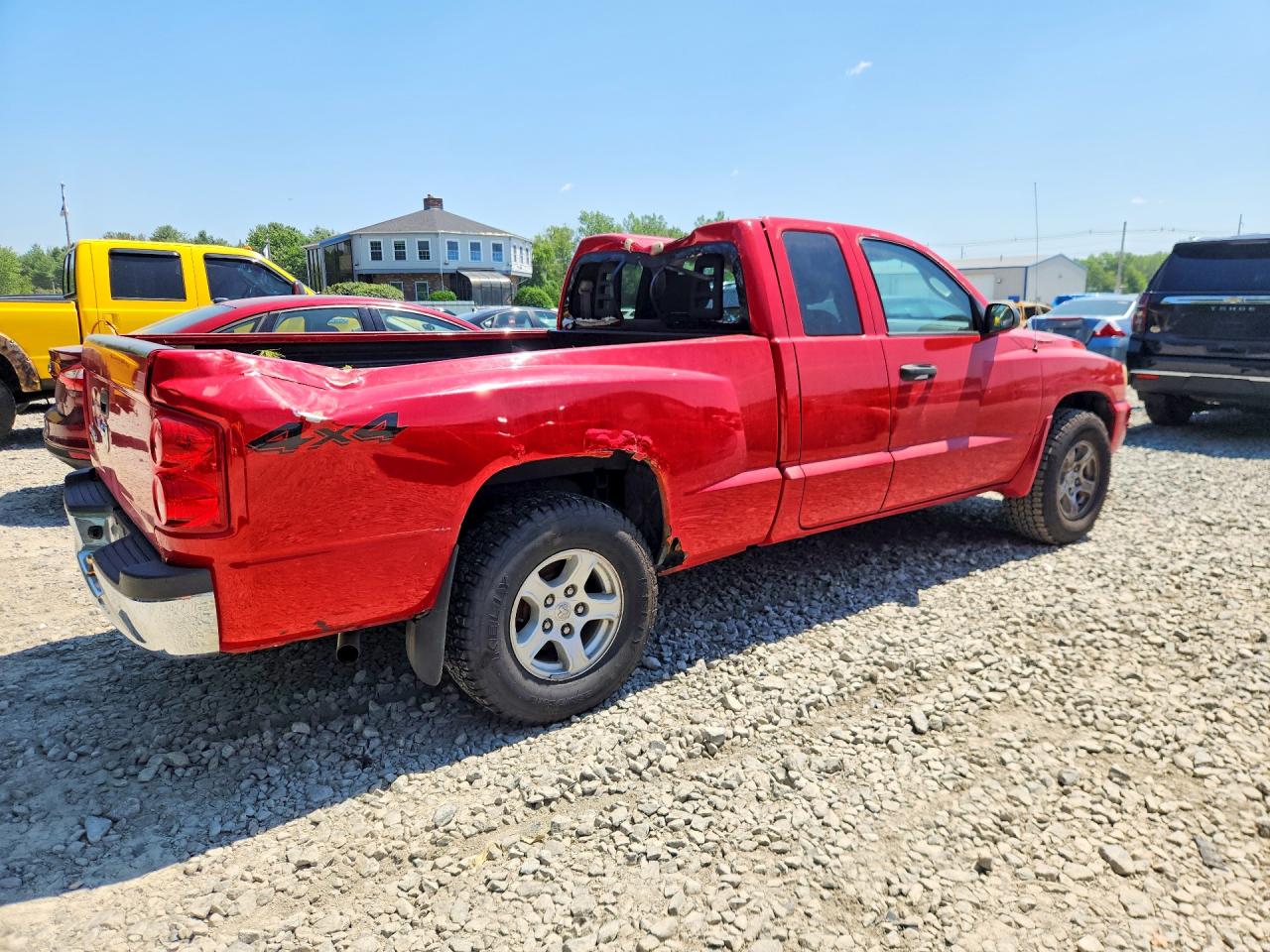 2006 Dodge Dakota Slt Red vin: 1D7HW42K86S560150