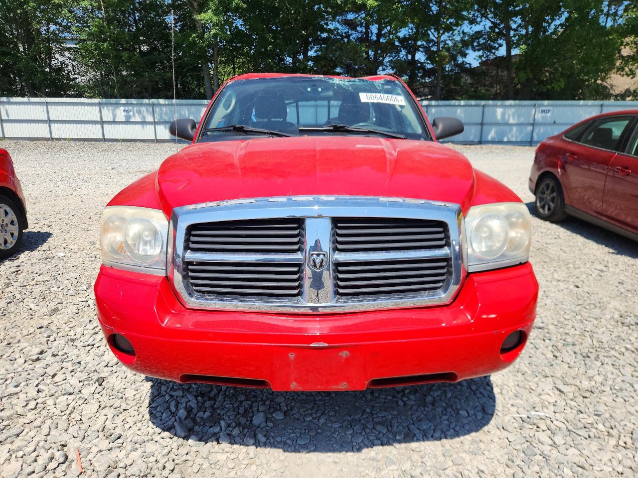 2006 Dodge Dakota Slt Red vin: 1D7HW42K86S560150