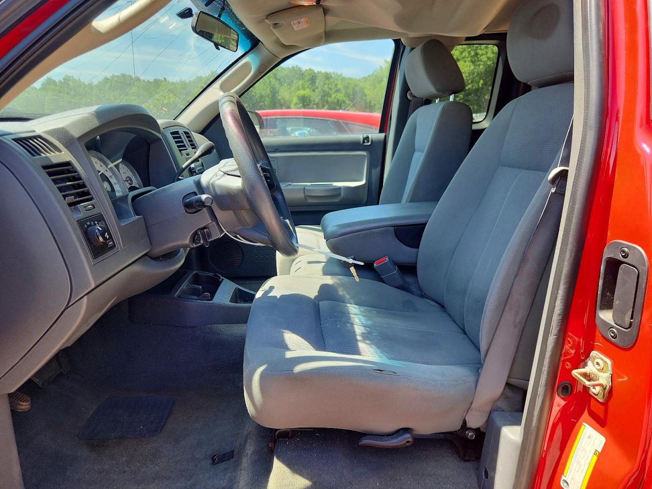 2006 Dodge Dakota Slt Red vin: 1D7HW42K86S560150