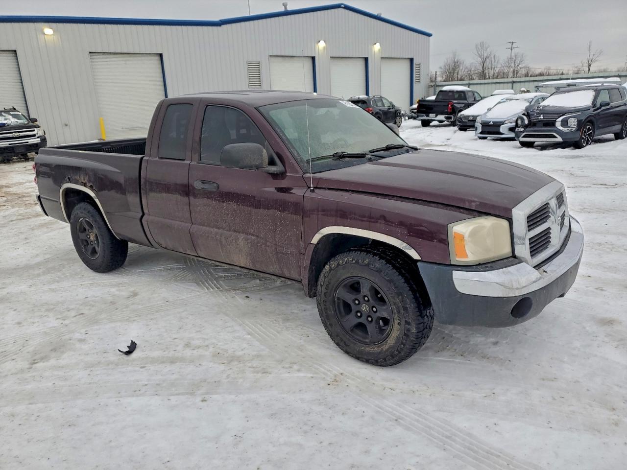 2005 Dodge Dakota Slt Maroon vin: 1D7HW42K95S199056