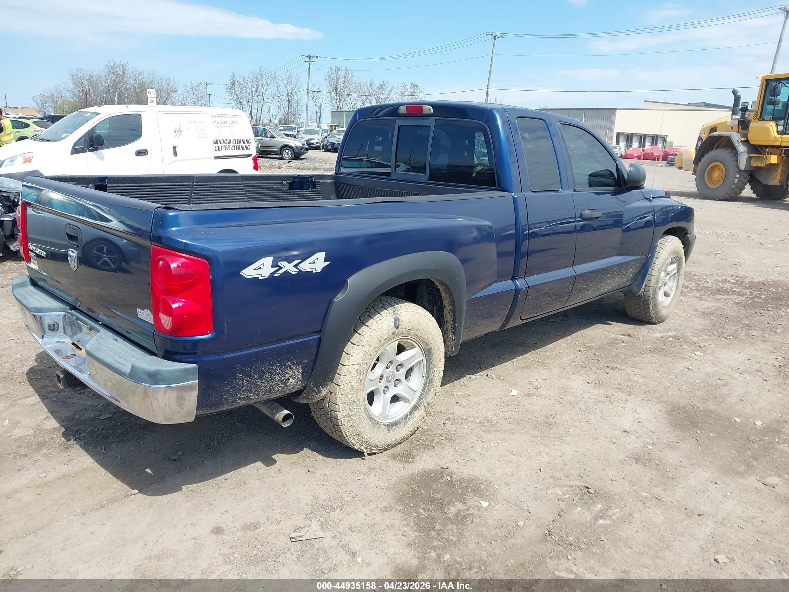 2005 Dodge Dakota Slt Blue vin: 1D7HW42KX5S226071