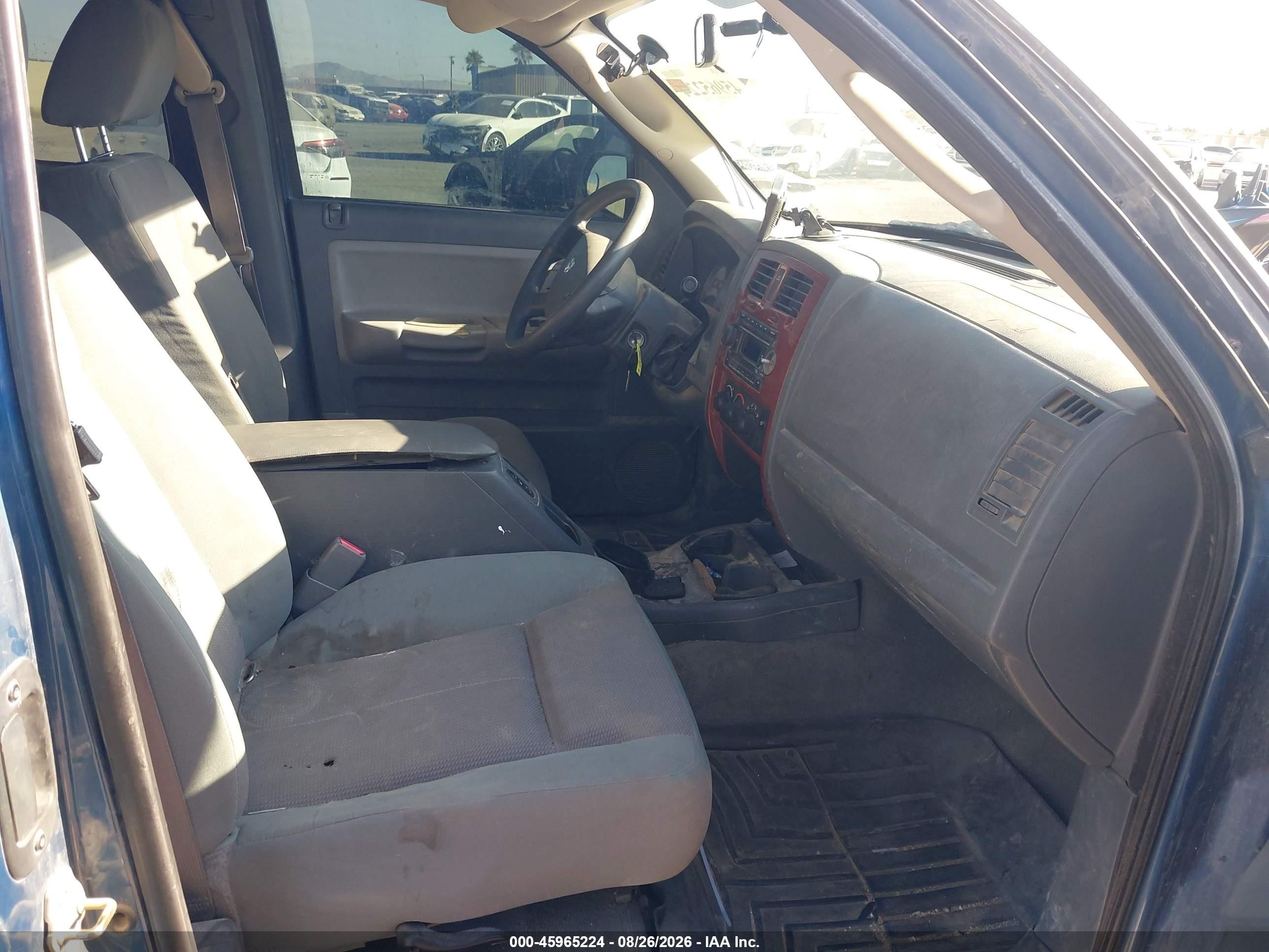 2005 Dodge Dakota Slt Blue vin: 1D7HW42KX5S293091