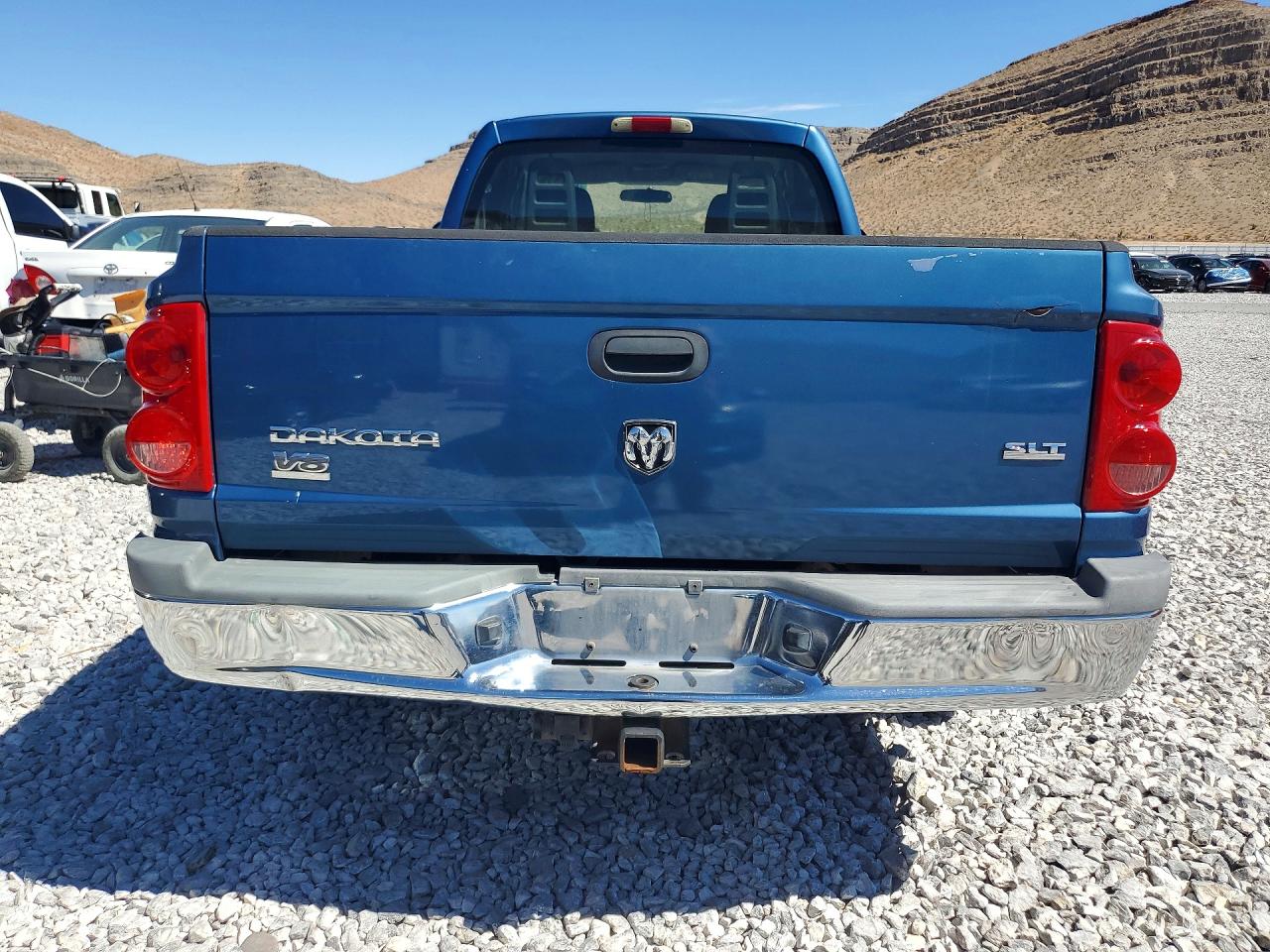 2005 Dodge Dakota Slt Blue vin: 1D7HW42N55S194236