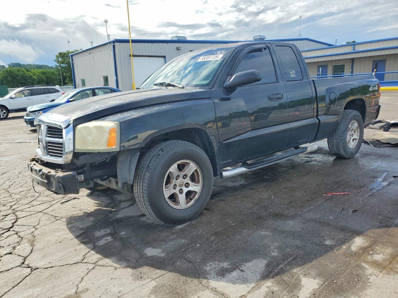 2005 Dodge Dakota Slt Black vin: 1D7HW42N55S366006