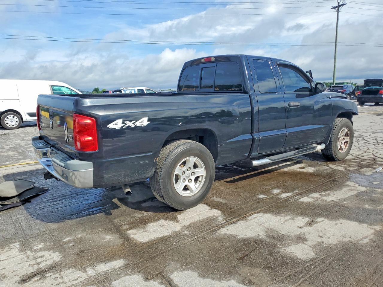 2005 Dodge Dakota Slt Black vin: 1D7HW42N55S366006