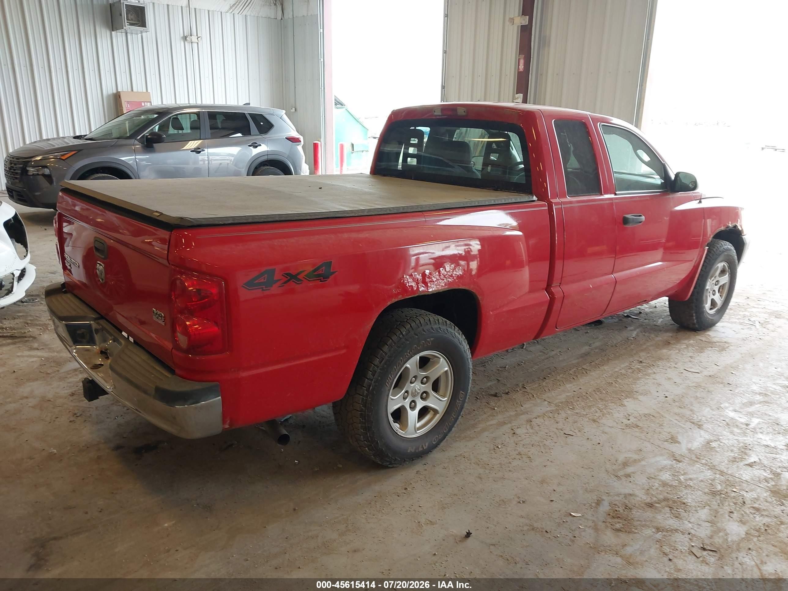 2005 Dodge Dakota Slt Red vin: 1D7HW42N65S147359