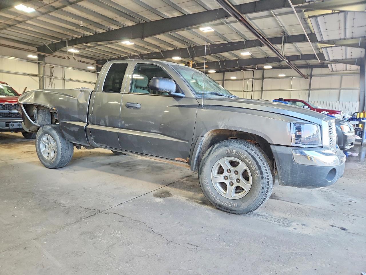 2005 Dodge Dakota Slt Gray vin: 1D7HW42N75S287663
