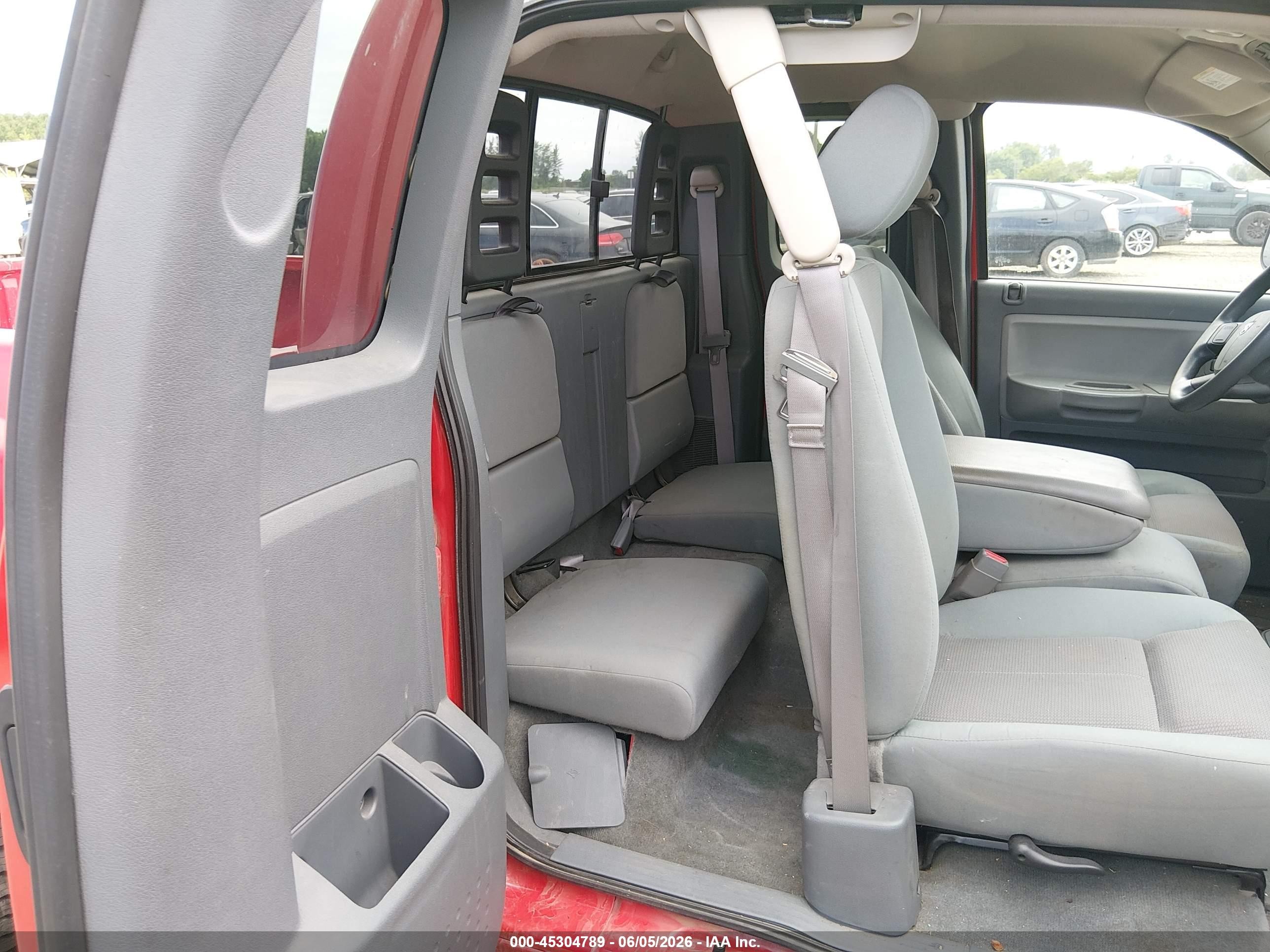 2005 Dodge Dakota Slt Red vin: 1D7HW42N95S179352