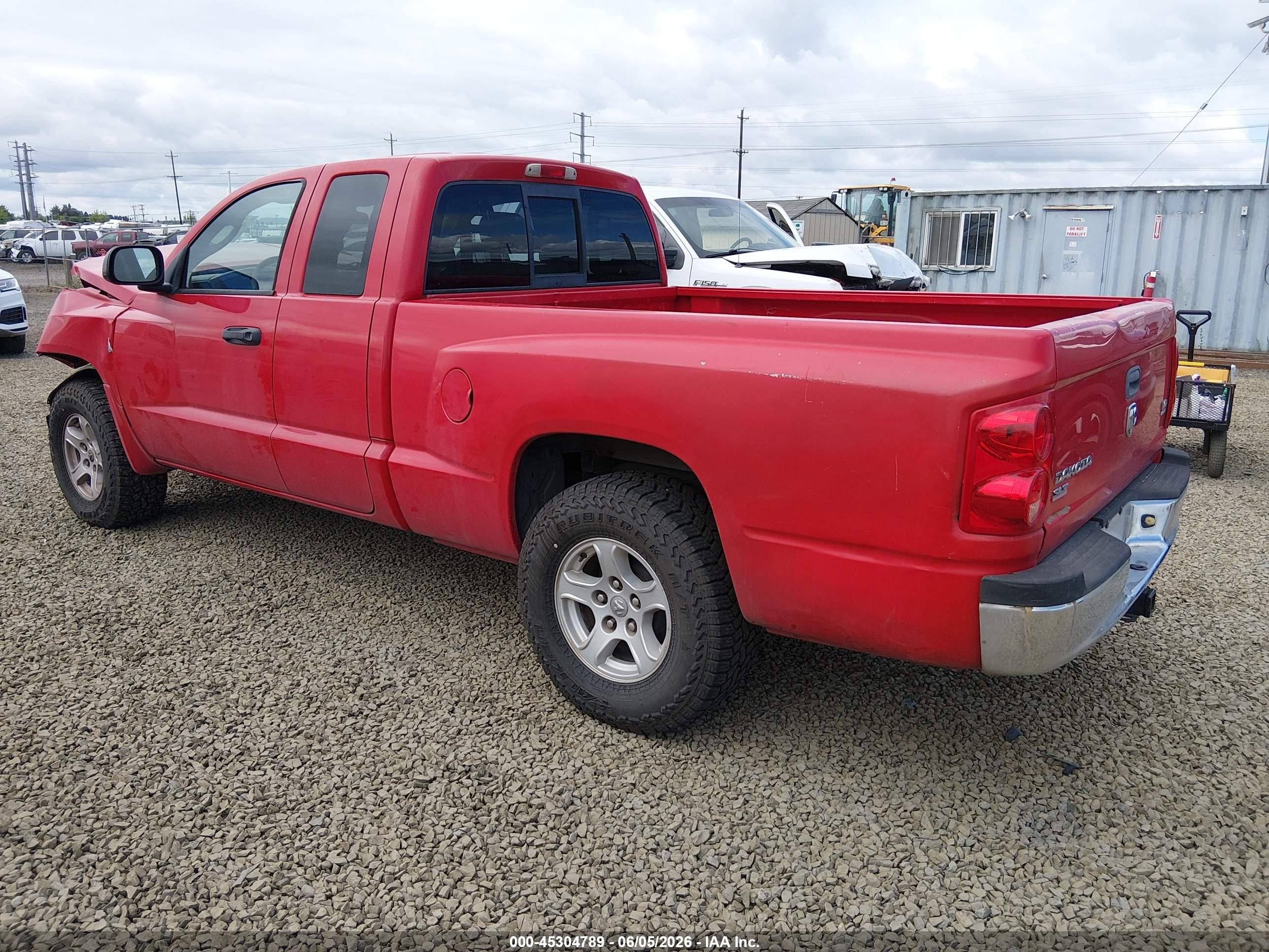 2005 Dodge Dakota Slt Red vin: 1D7HW42N95S179352