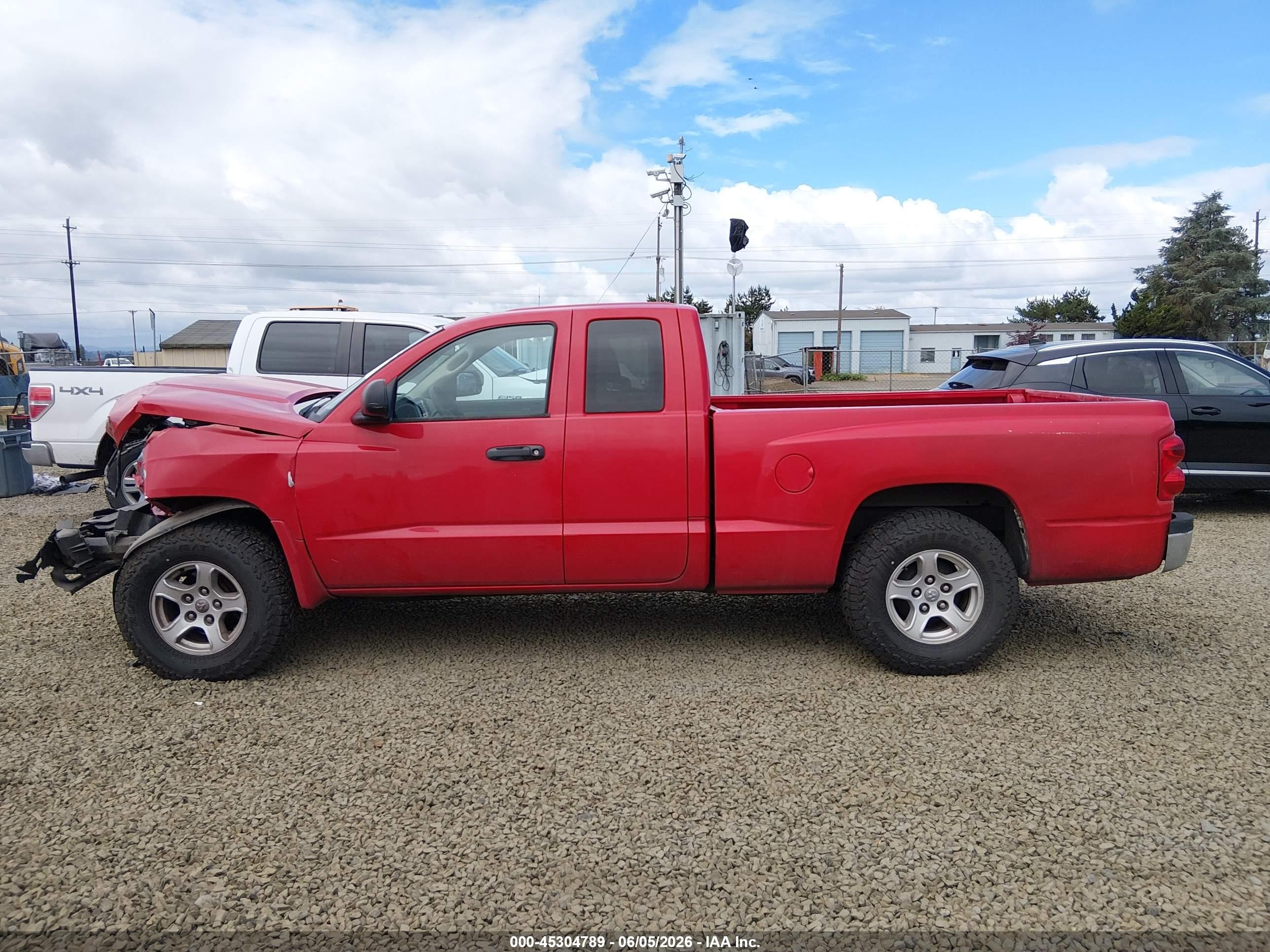 2005 Dodge Dakota Slt Red vin: 1D7HW42N95S179352