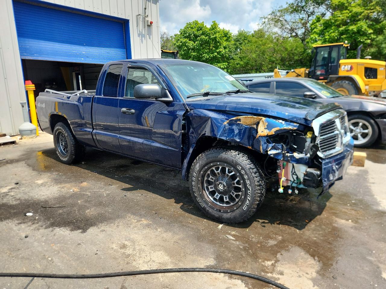 2006 Dodge Dakota Slt Blue vin: 1D7HW42N96S516295