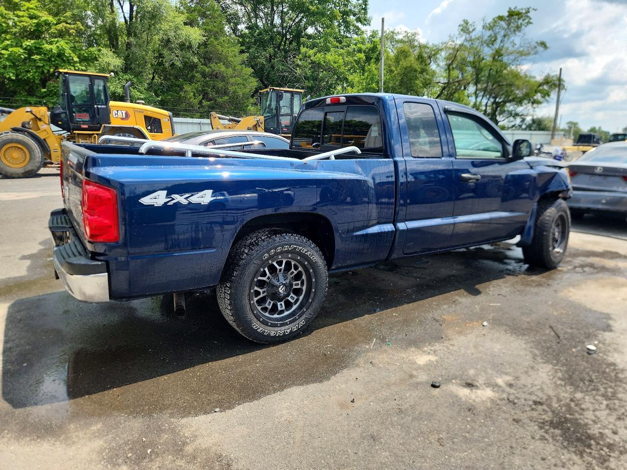 2006 Dodge Dakota Slt Blue vin: 1D7HW42N96S516295