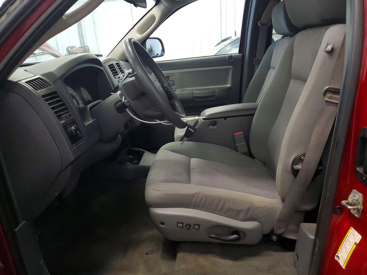 2007 Dodge Dakota Slt Red vin: 1D7HW42P57S268100