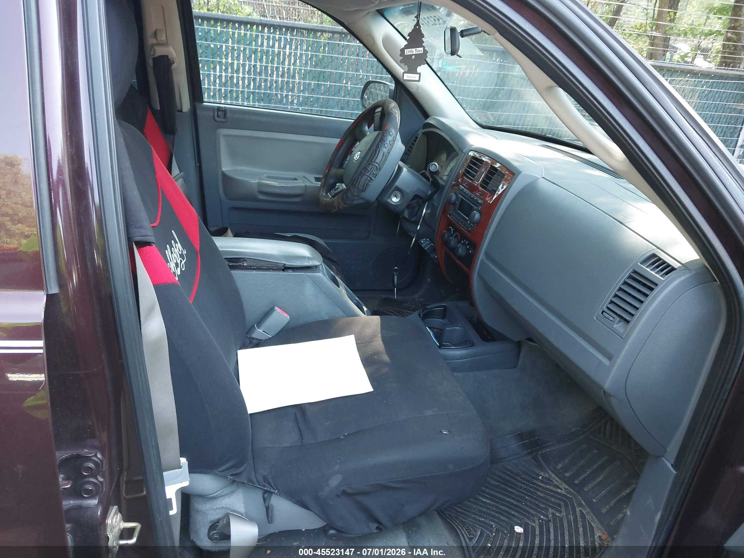 2005 Dodge Dakota Slt Purple vin: 1D7HW48K05S316126