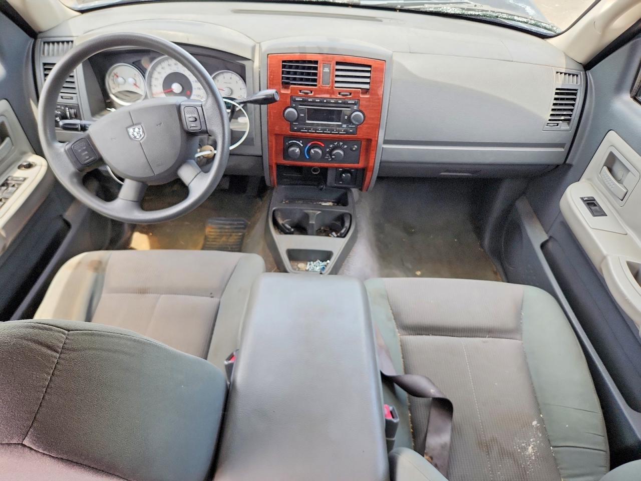 2005 Dodge Dakota Black vin: 1D7HW48K25S338466
