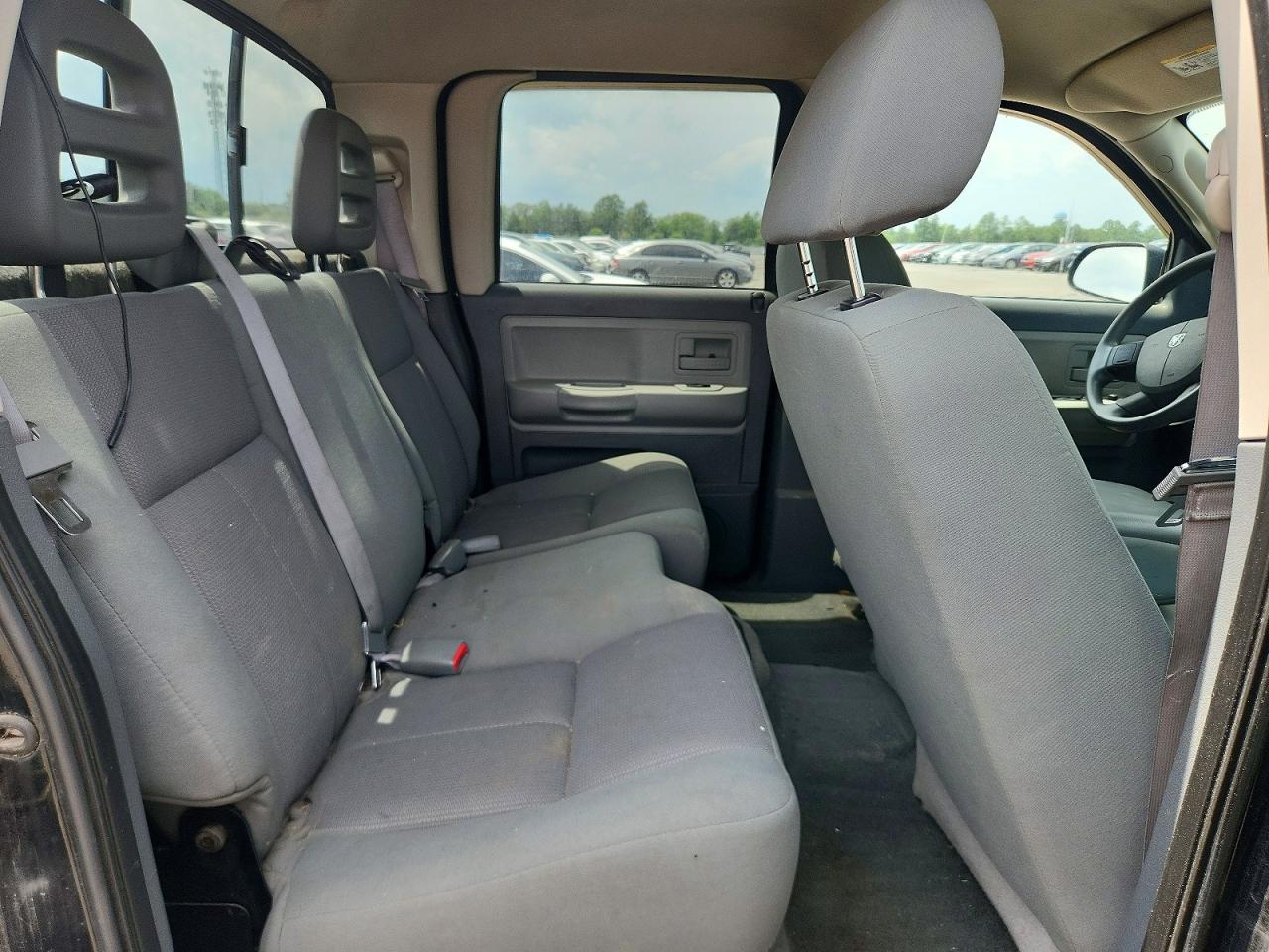 2005 Dodge Dakota Black vin: 1D7HW48K25S338466