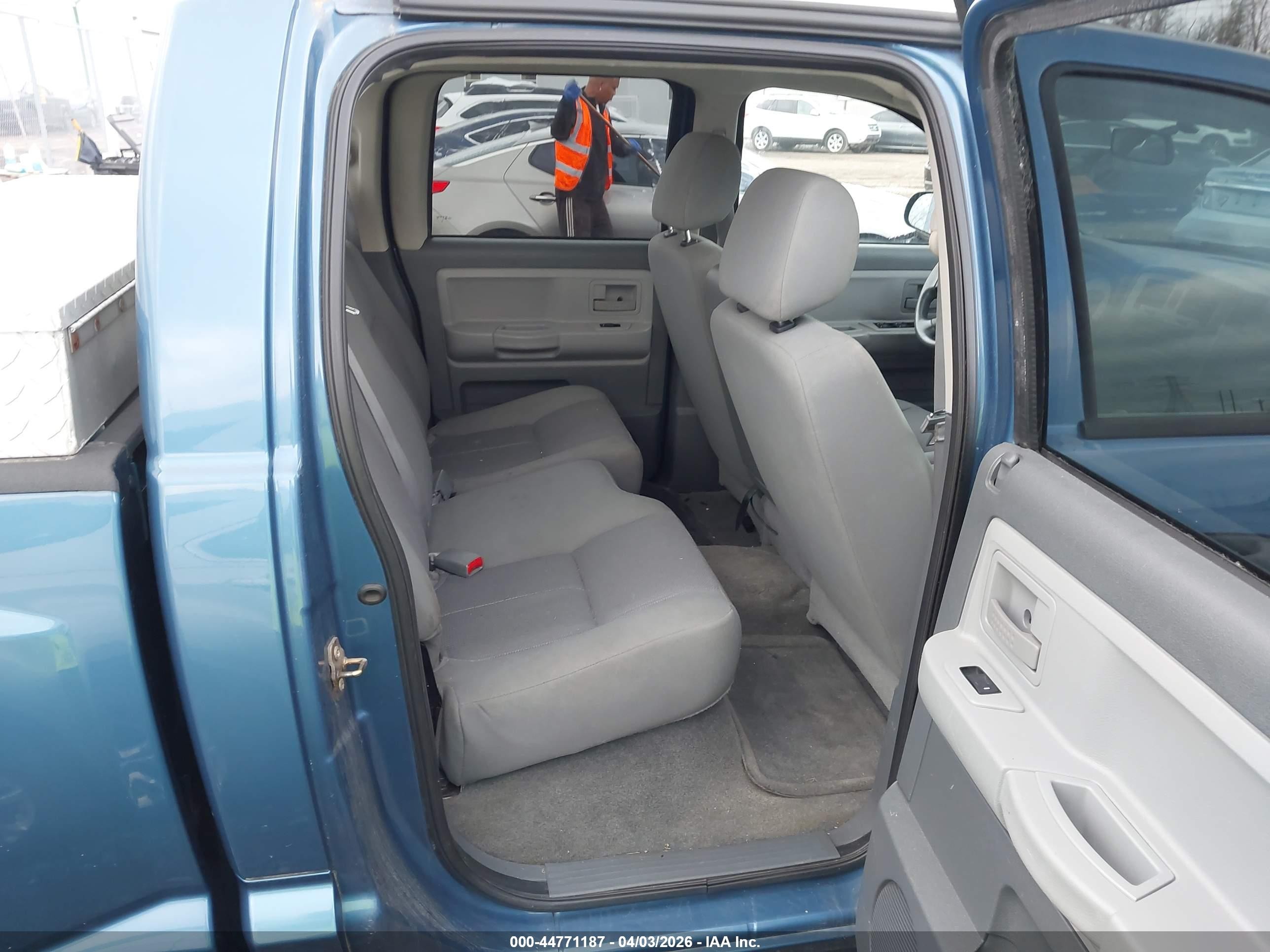 2006 Dodge Dakota Slt Синий vin: 1D7HW48K66S703958