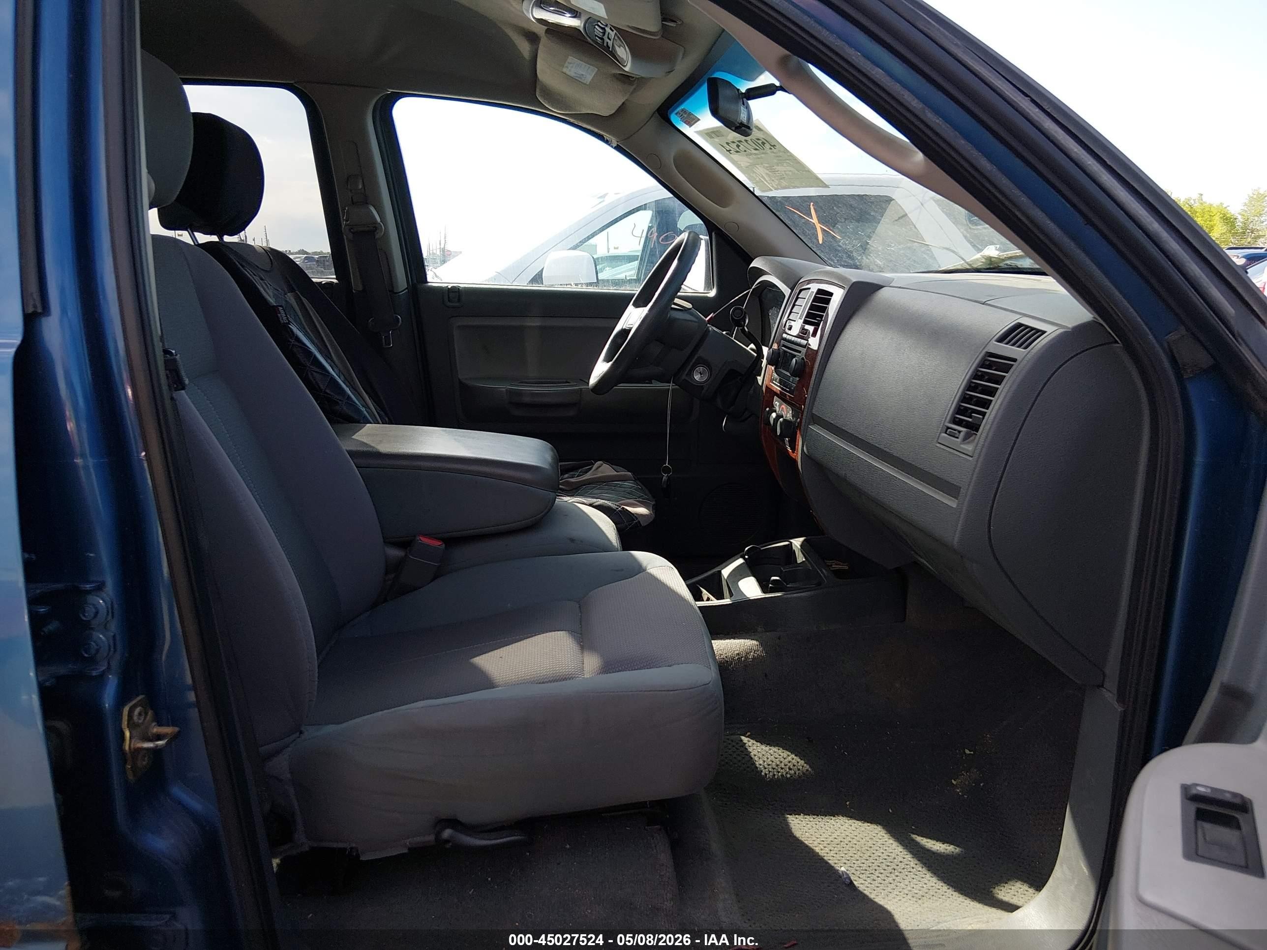 2005 Dodge Dakota Slt Синий vin: 1D7HW48N05S248324