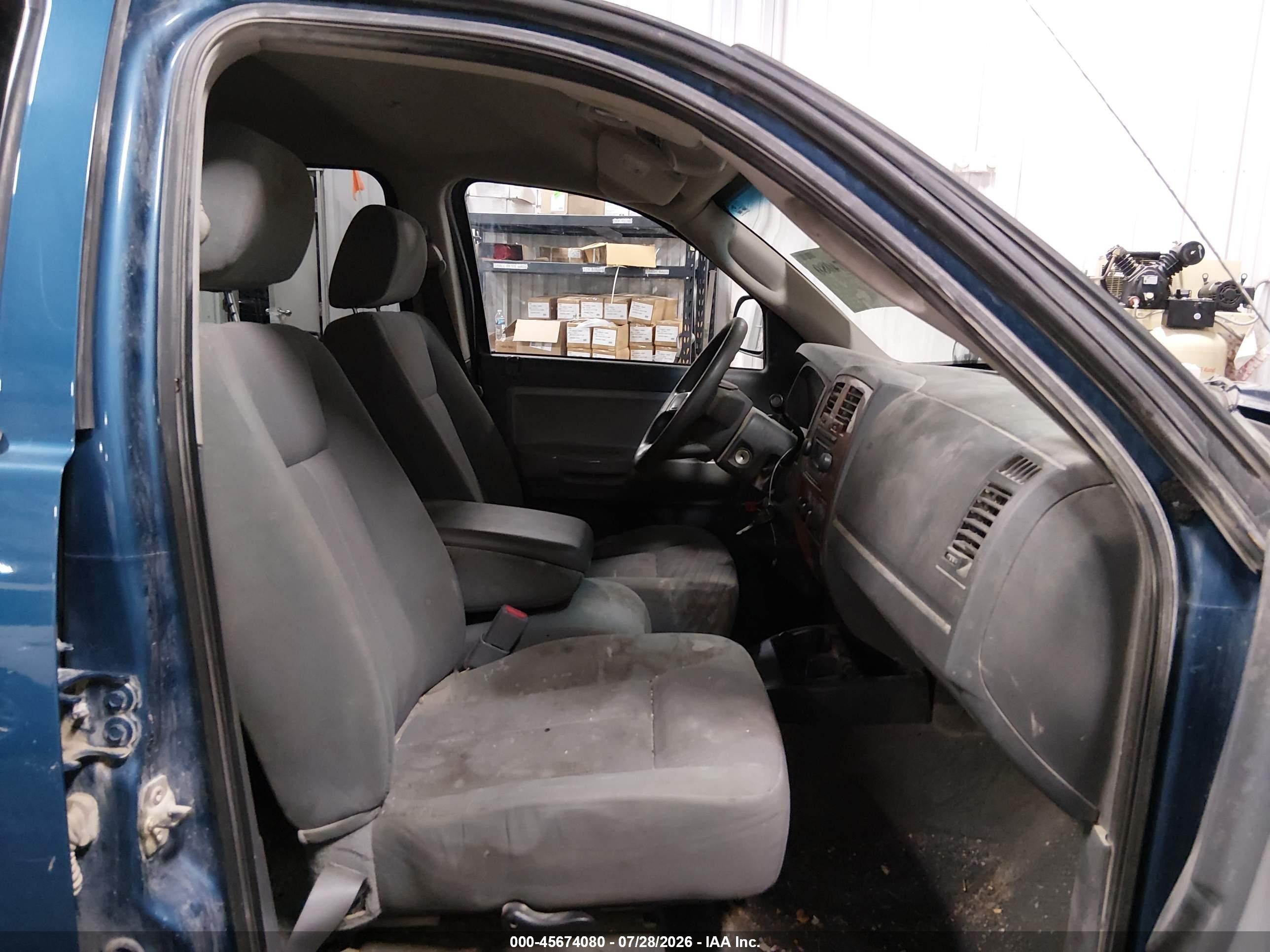 2005 Dodge Dakota Slt Синий vin: 1D7HW48N15S277797