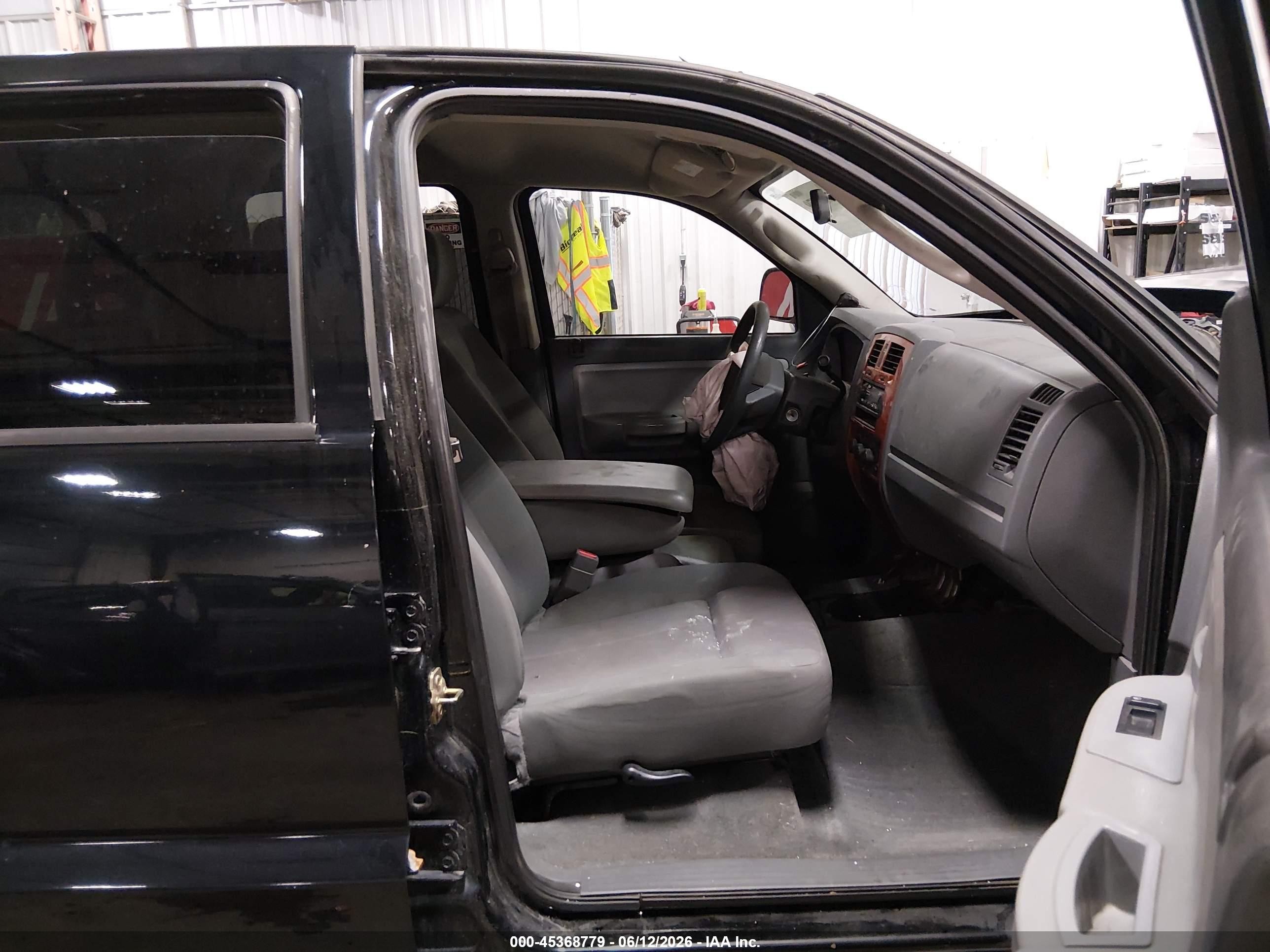 2005 Dodge Dakota Slt Black vin: 1D7HW48N15S316095
