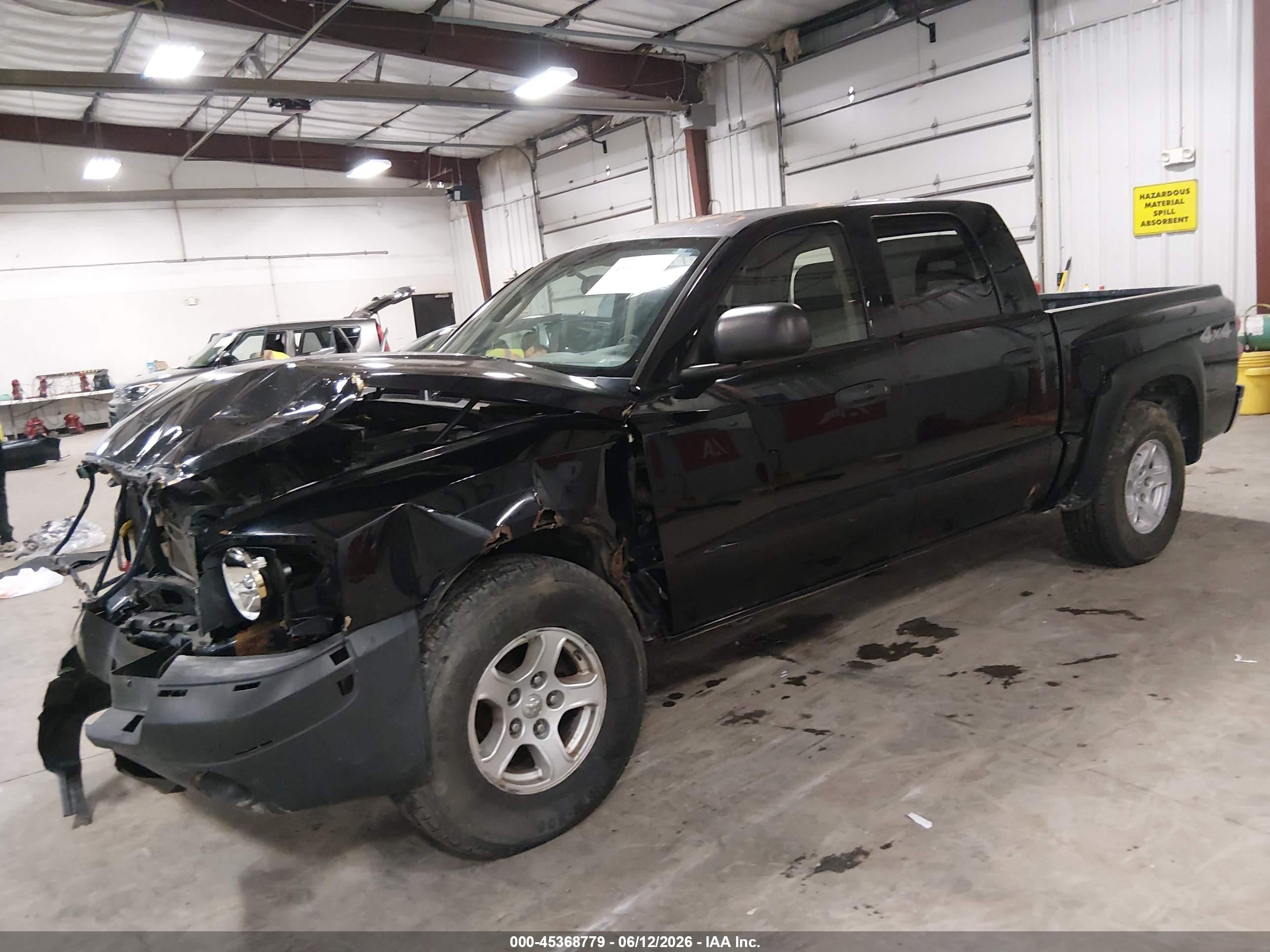 2005 Dodge Dakota Slt Black vin: 1D7HW48N15S316095