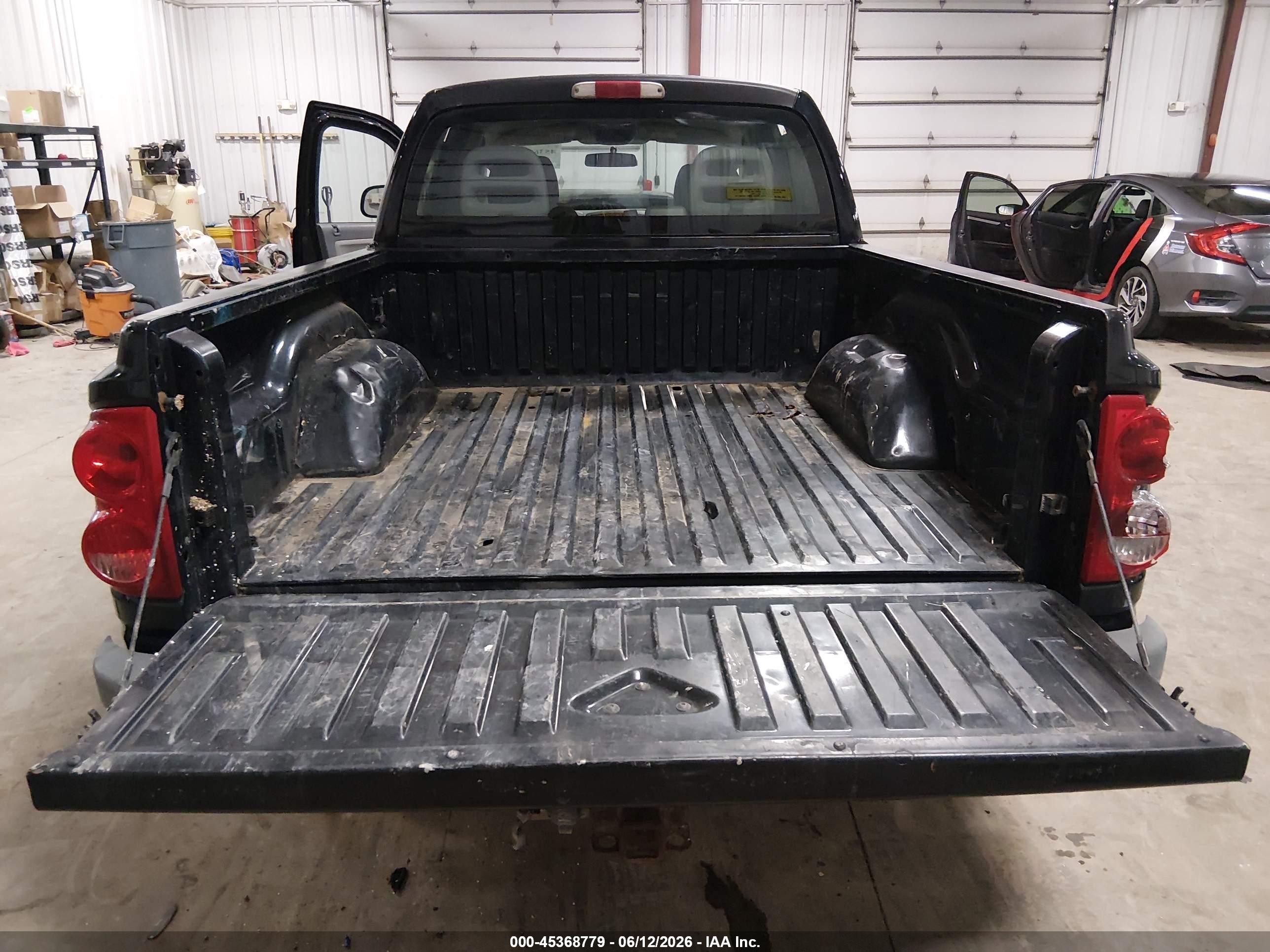 2005 Dodge Dakota Slt Black vin: 1D7HW48N15S316095