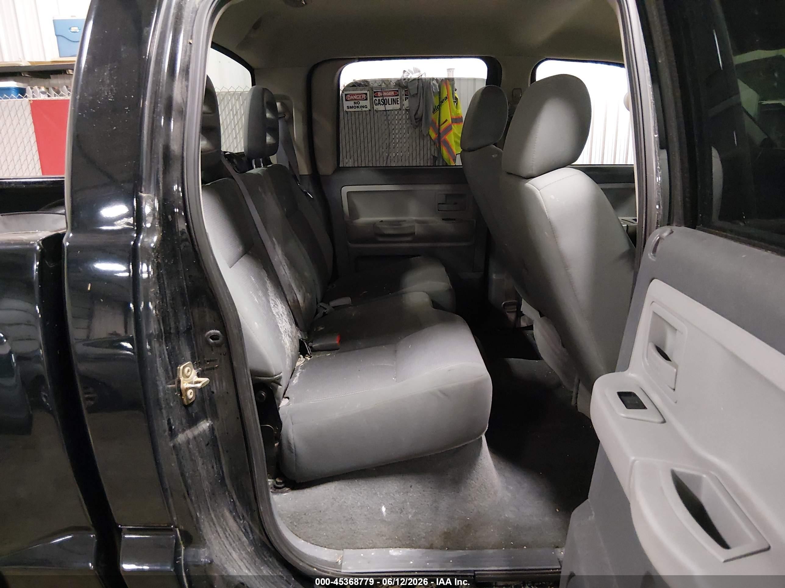 2005 Dodge Dakota Slt Black vin: 1D7HW48N15S316095