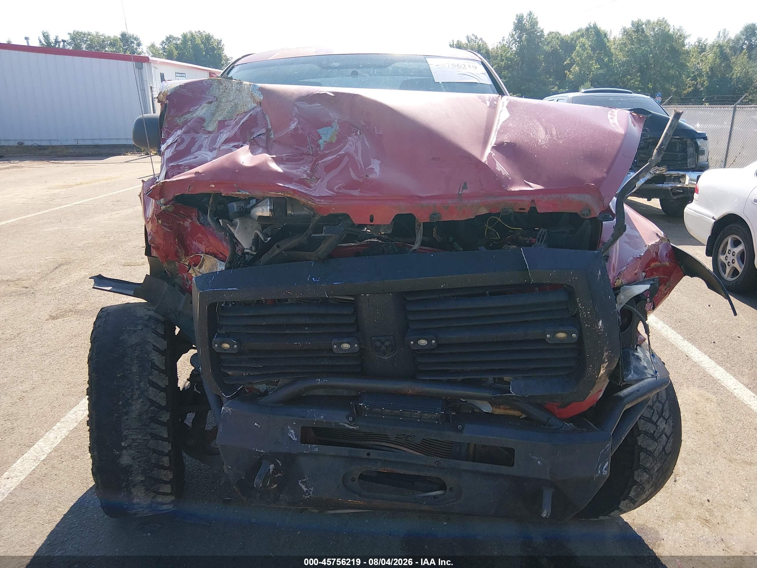 2005 Dodge Dakota Slt Red vin: 1D7HW48N25S236191