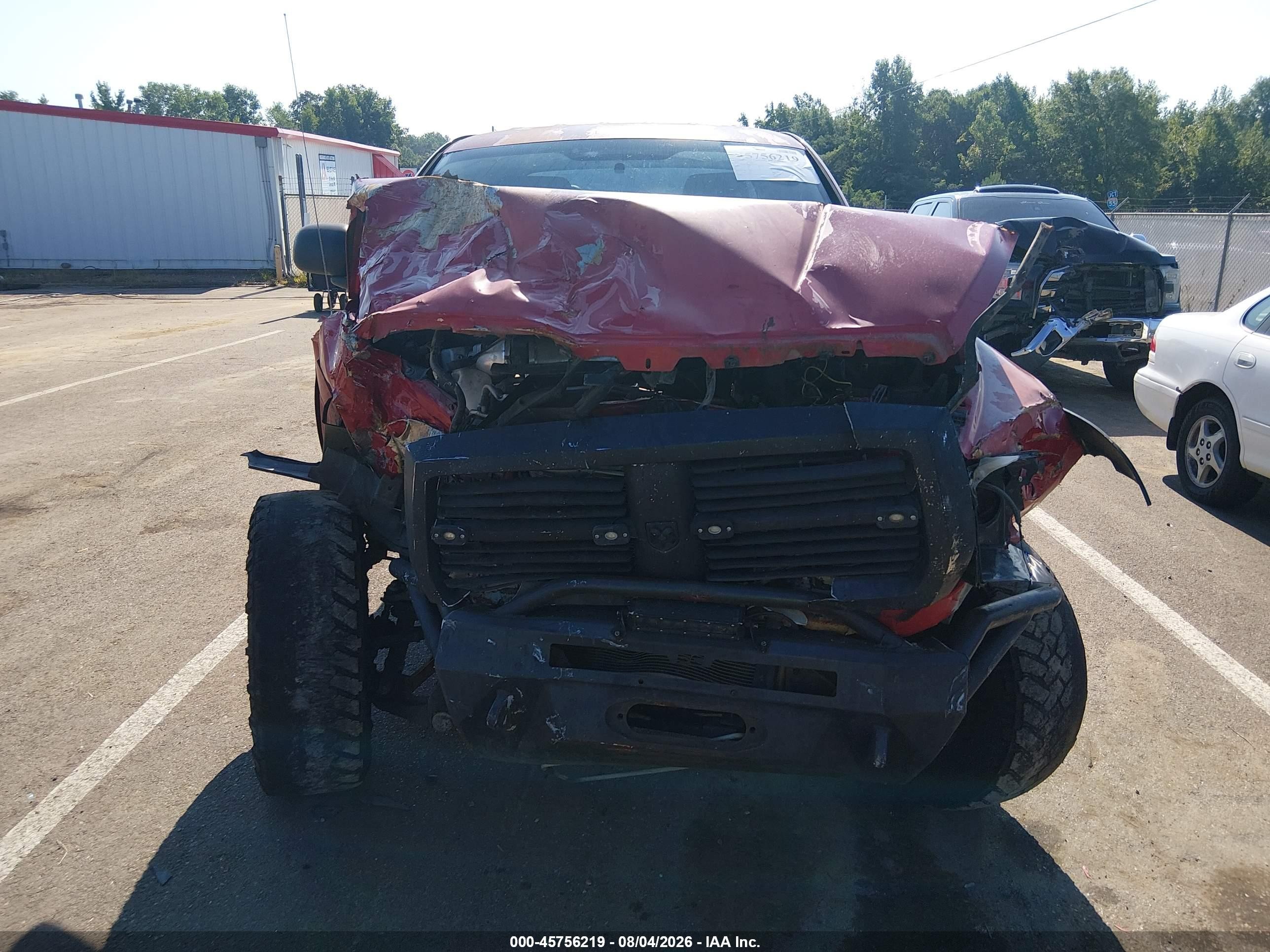 2005 Dodge Dakota Slt Red vin: 1D7HW48N25S236191