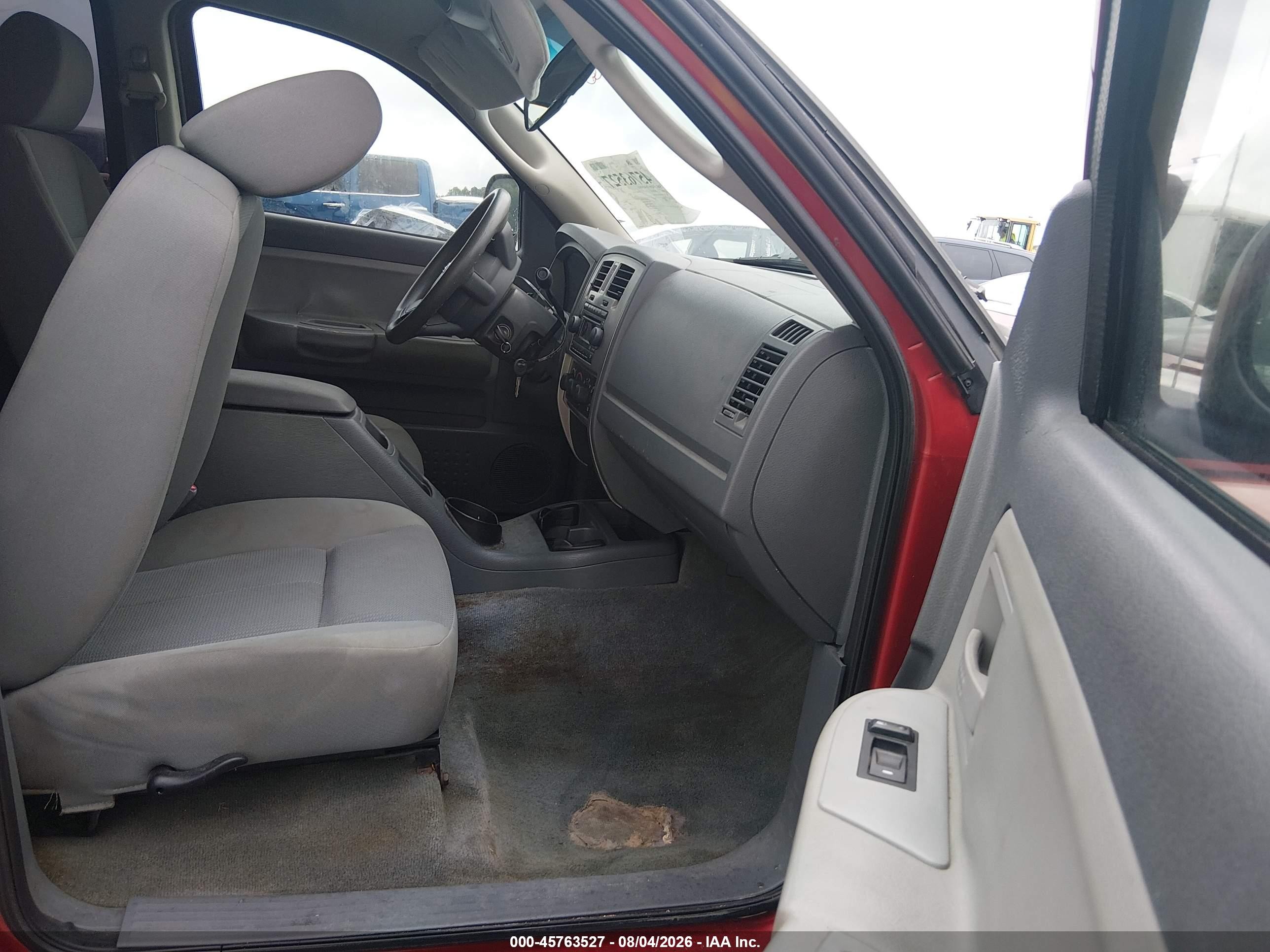 2006 Dodge Dakota Slt Red vin: 1D7HW48N26S599544