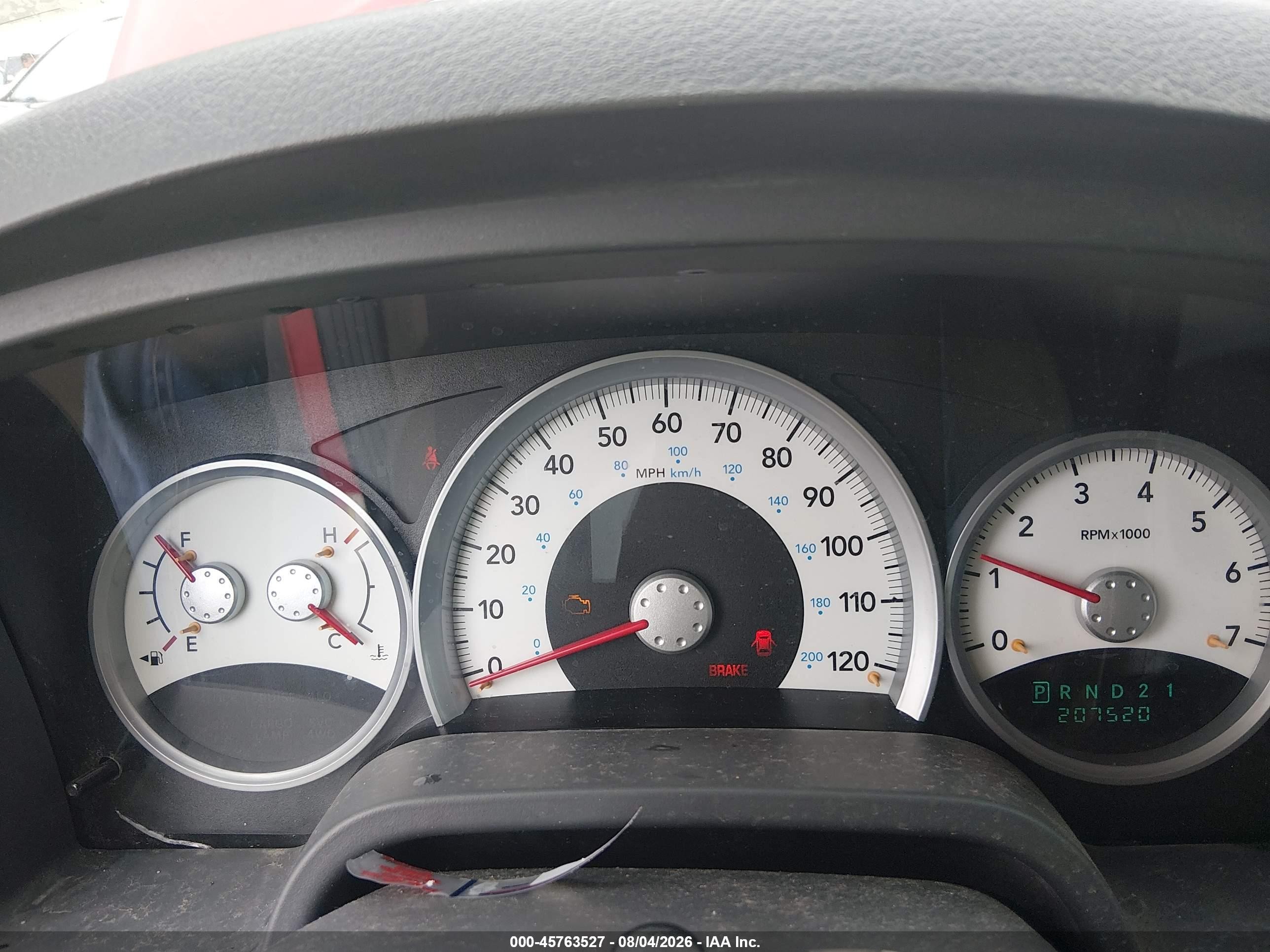 2006 Dodge Dakota Slt Red vin: 1D7HW48N26S599544