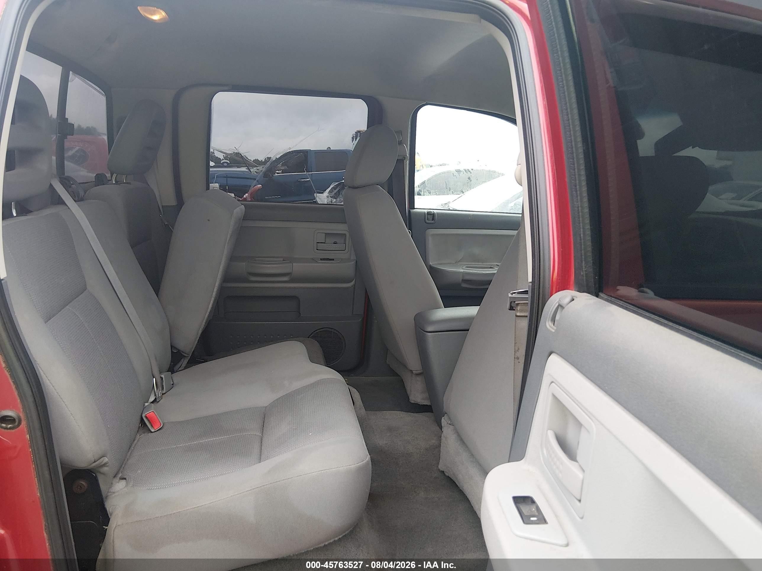2006 Dodge Dakota Slt Red vin: 1D7HW48N26S599544