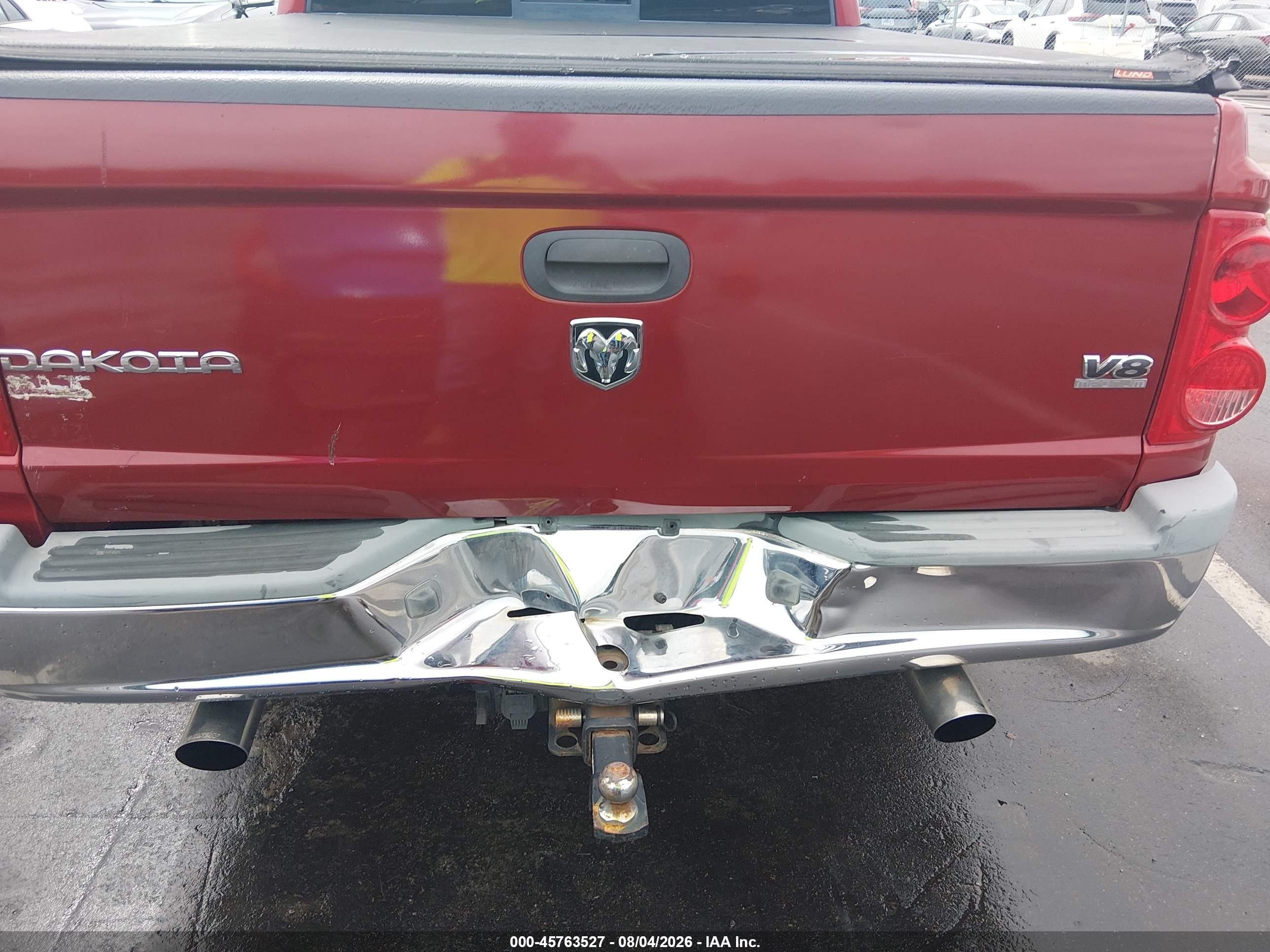 2006 Dodge Dakota Slt Red vin: 1D7HW48N26S599544