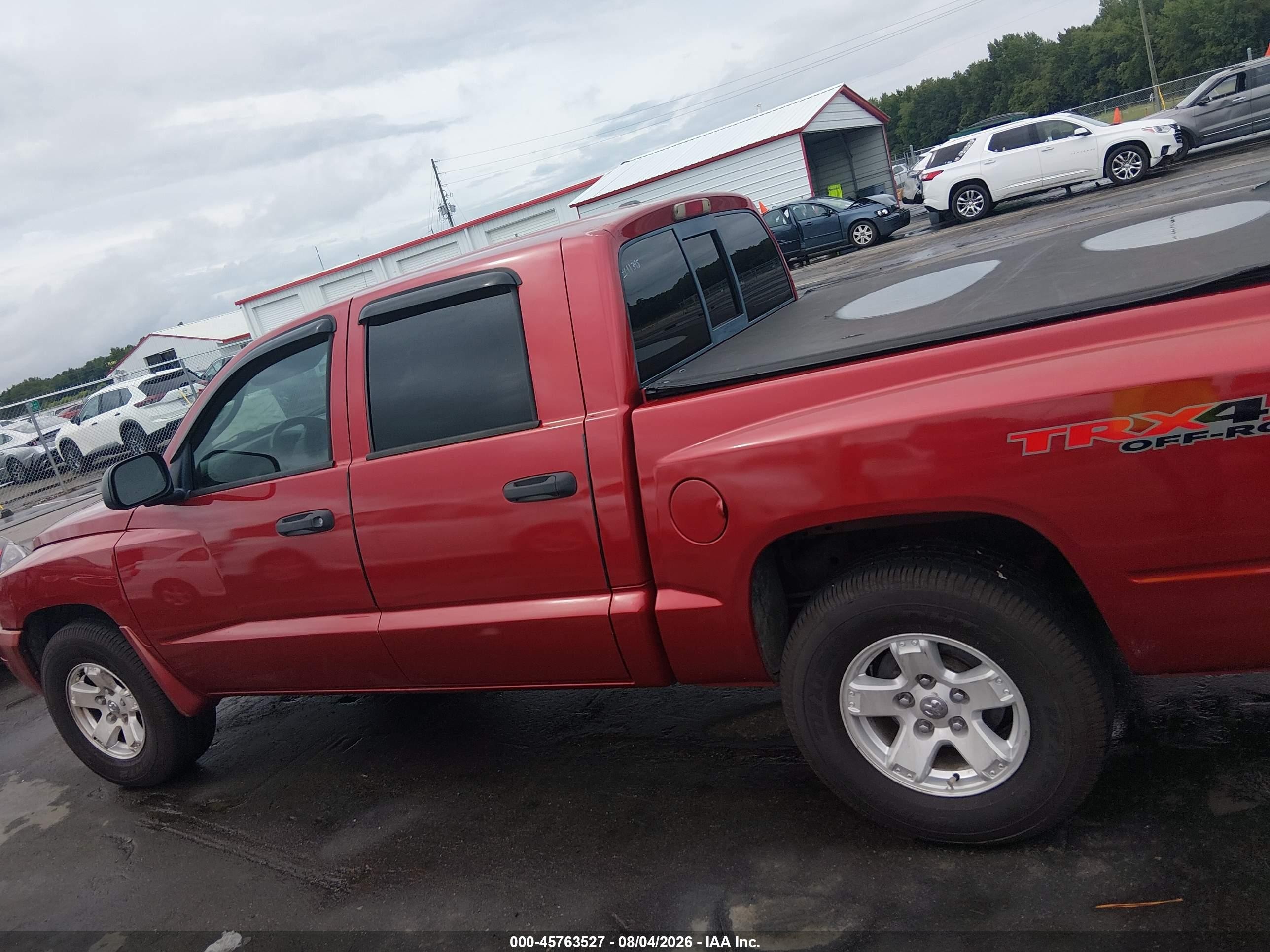 2006 Dodge Dakota Slt Red vin: 1D7HW48N26S599544