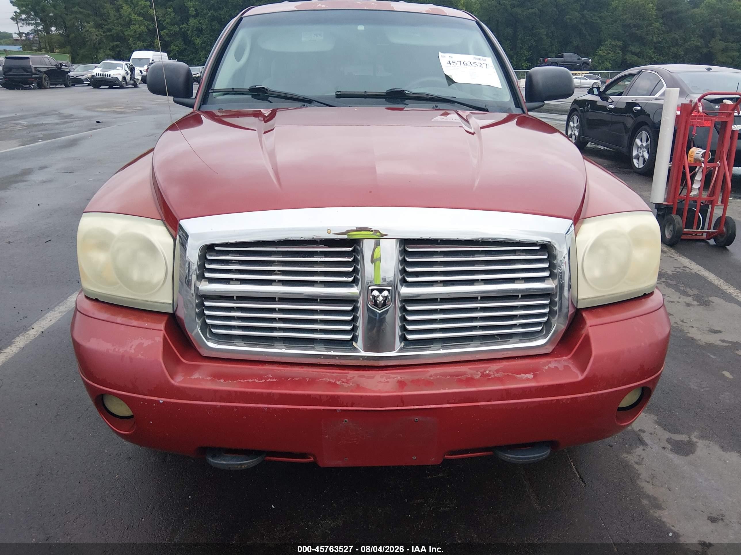 2006 Dodge Dakota Slt Red vin: 1D7HW48N26S599544