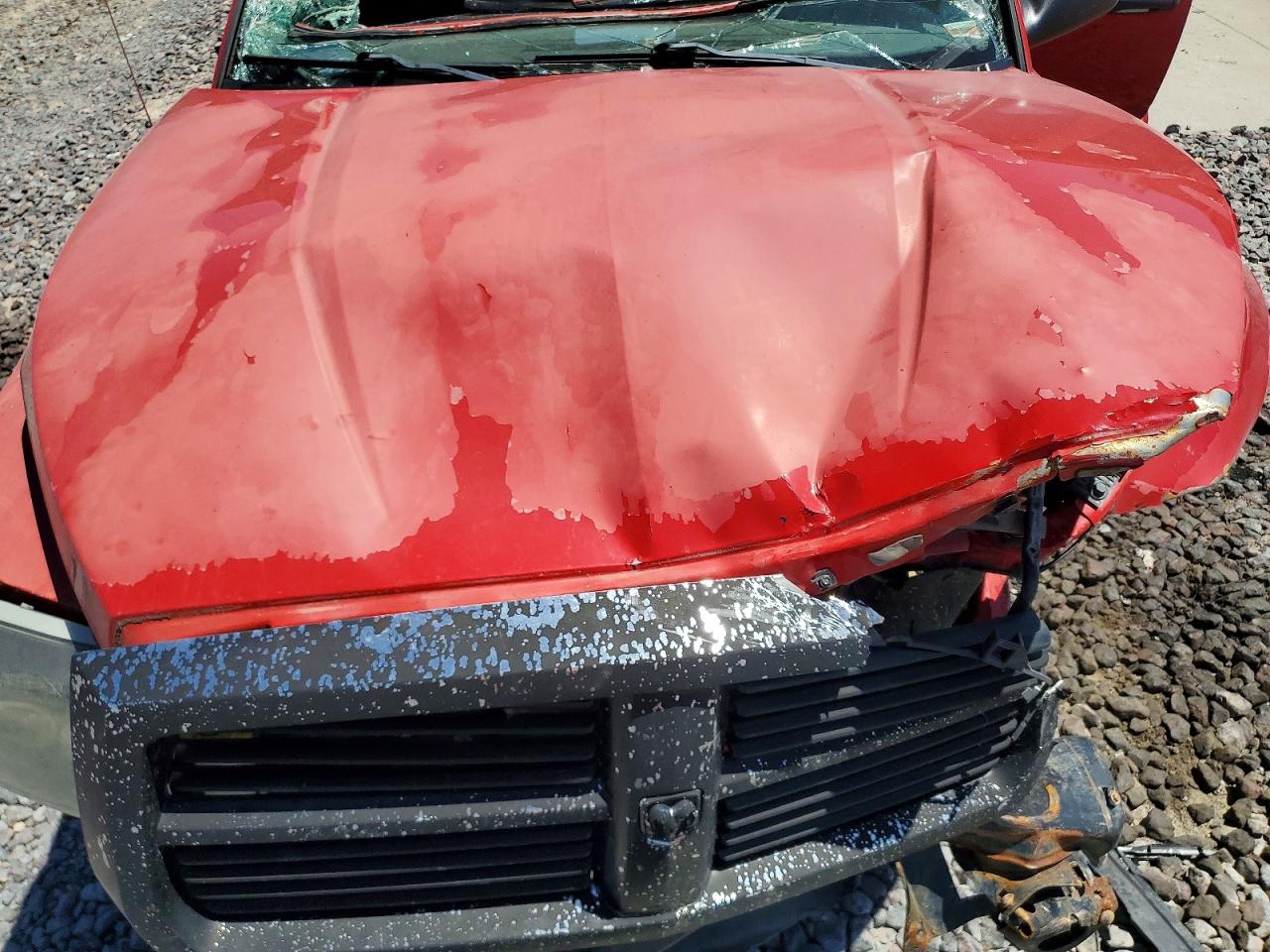 2005 Dodge Dakota Quad Slt Red vin: 1D7HW48N35S269247