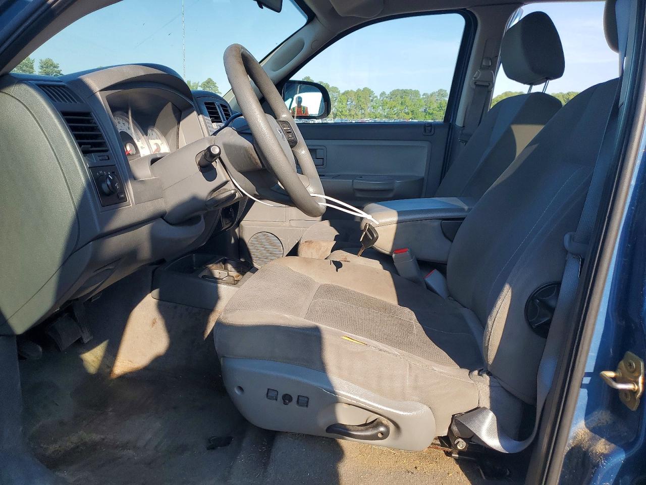 2006 Dodge Dakota Quad Slt Blue vin: 1D7HW48N36S517126