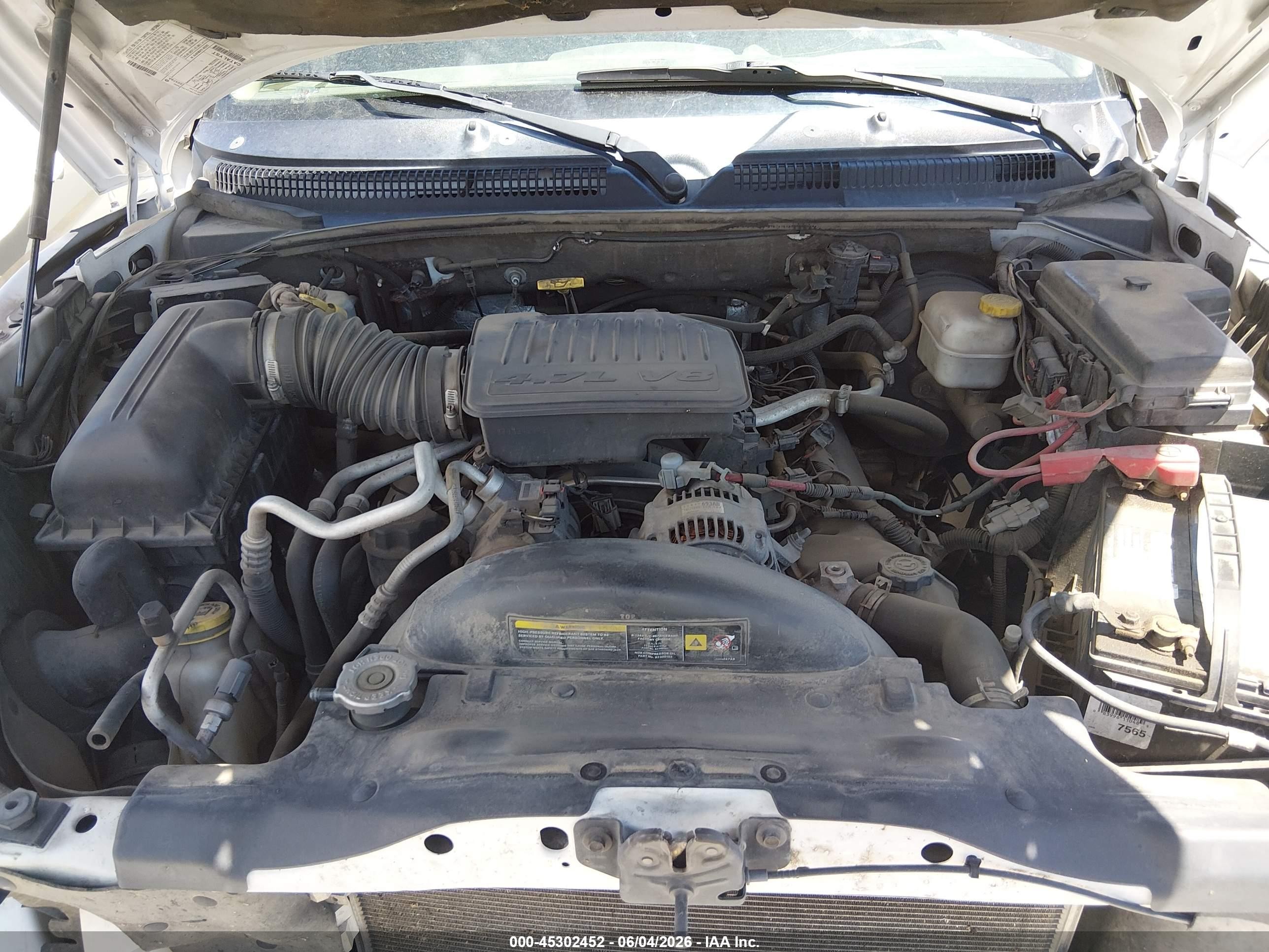 2006 Dodge Dakota Slt White vin: 1D7HW48N36S537246