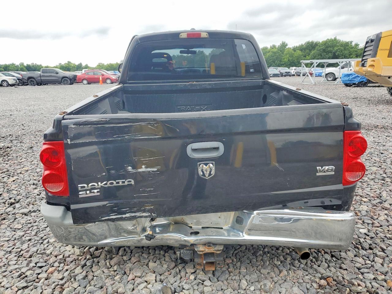 2006 Dodge Dakota Quad Slt Black vin: 1D7HW48N36S632938