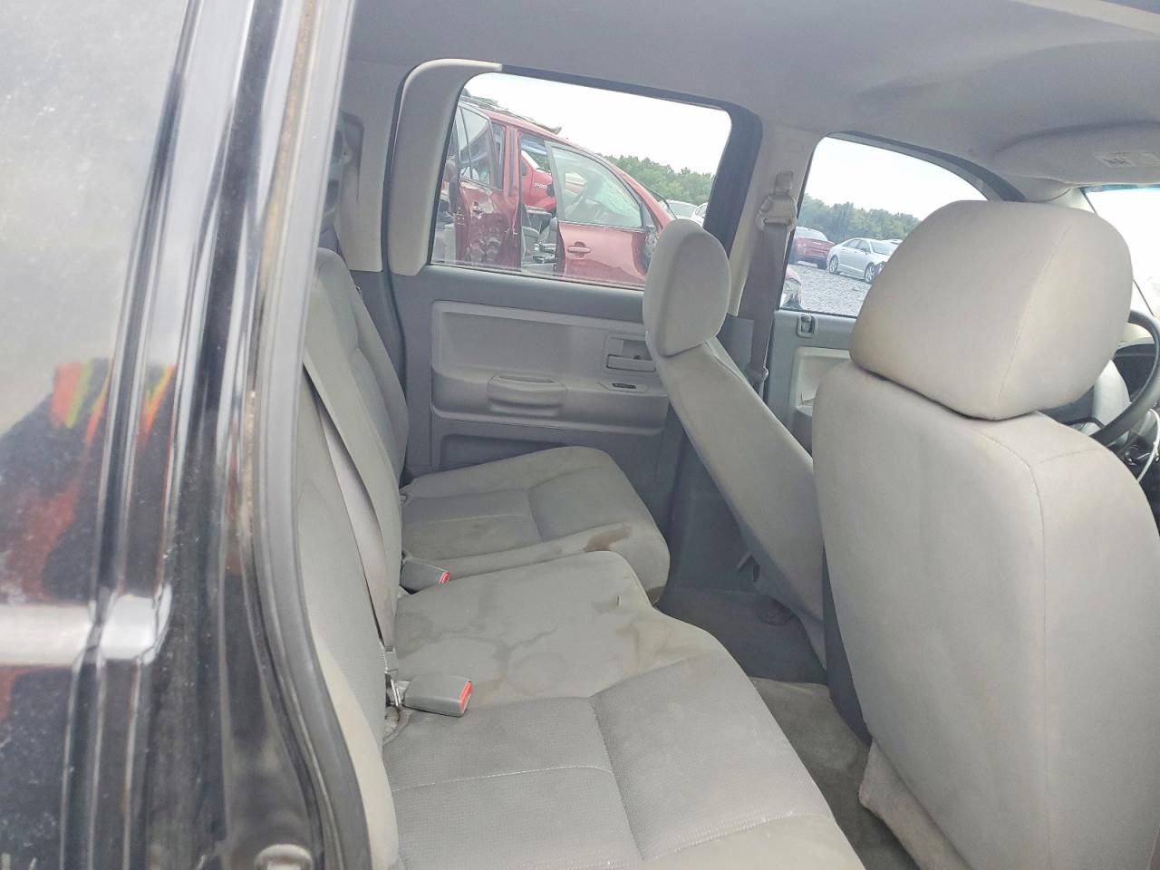 2006 Dodge Dakota Quad Slt Black vin: 1D7HW48N36S632938