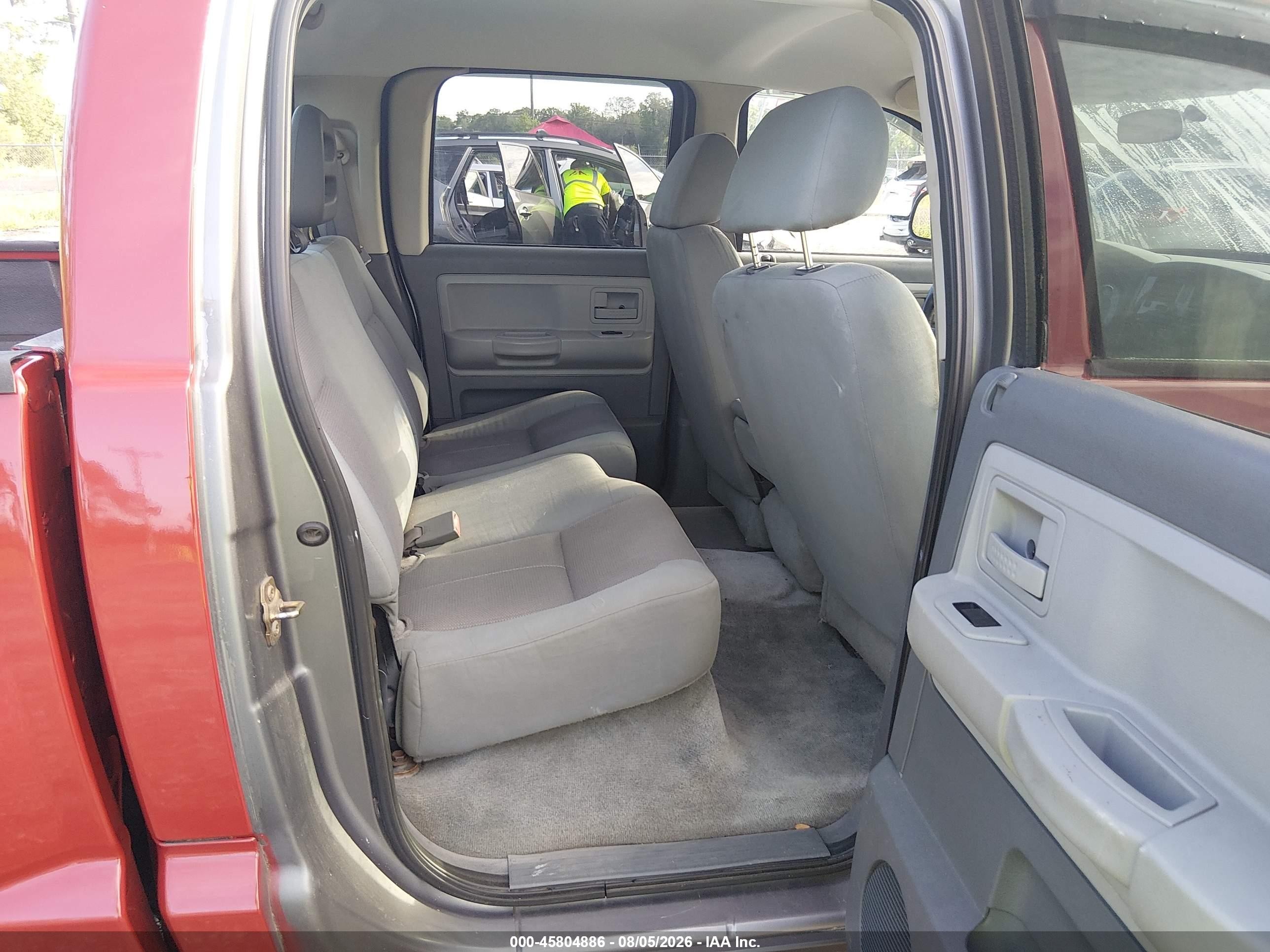 2005 Dodge Dakota Slt Red vin: 1D7HW48N45S195093